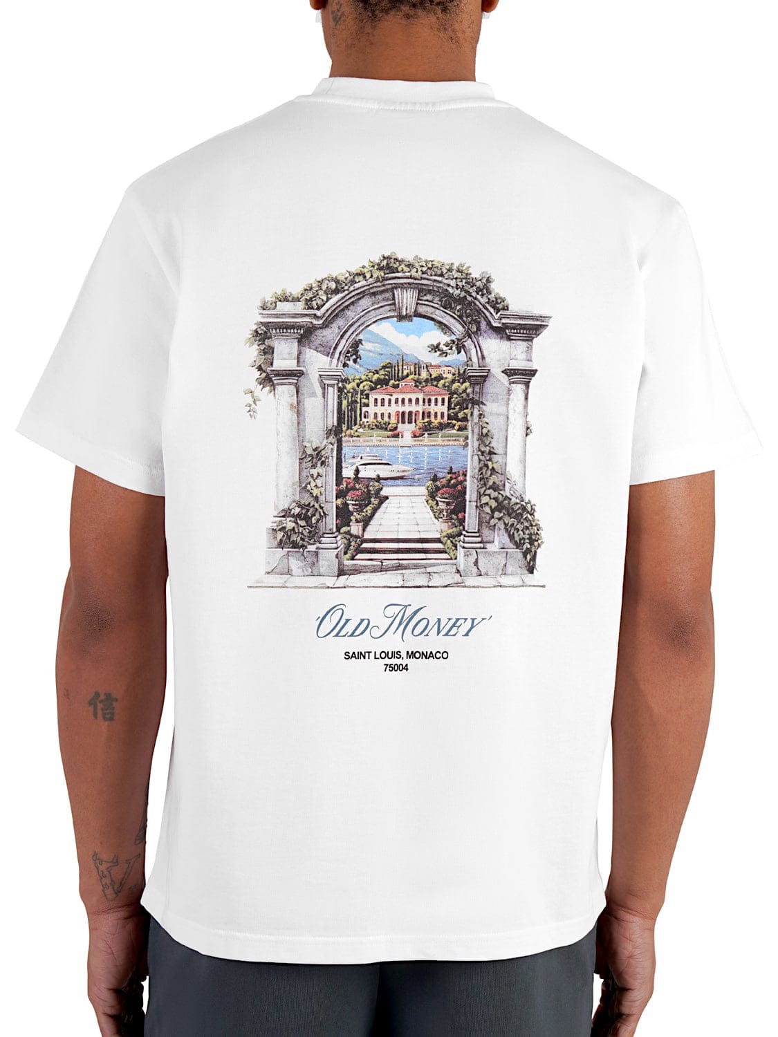 CLUB 1984. Old Money T-shirt - White T-Shirt