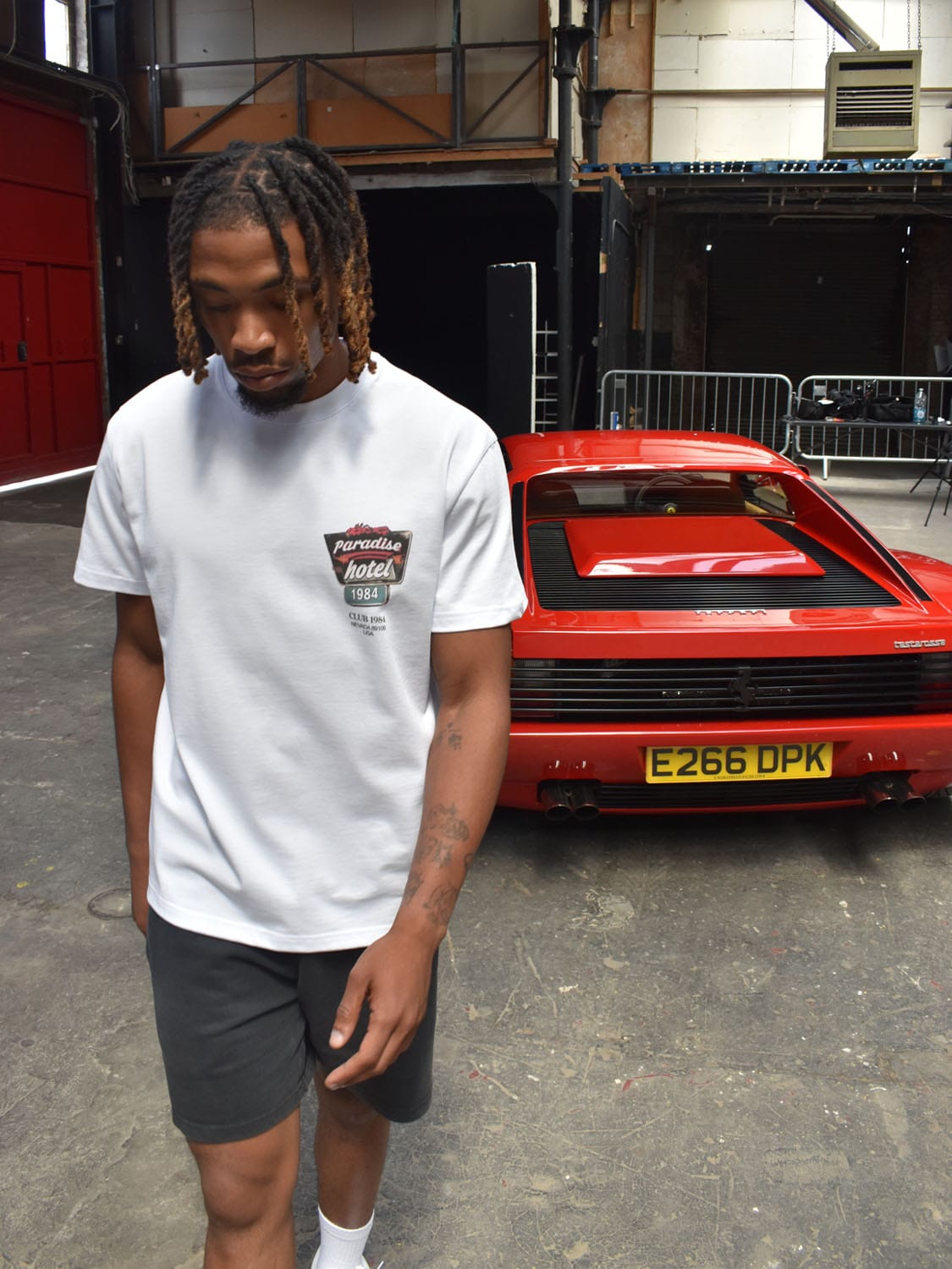 CLUB 1984. Paradise Hotel T-shirt - White T-Shirt