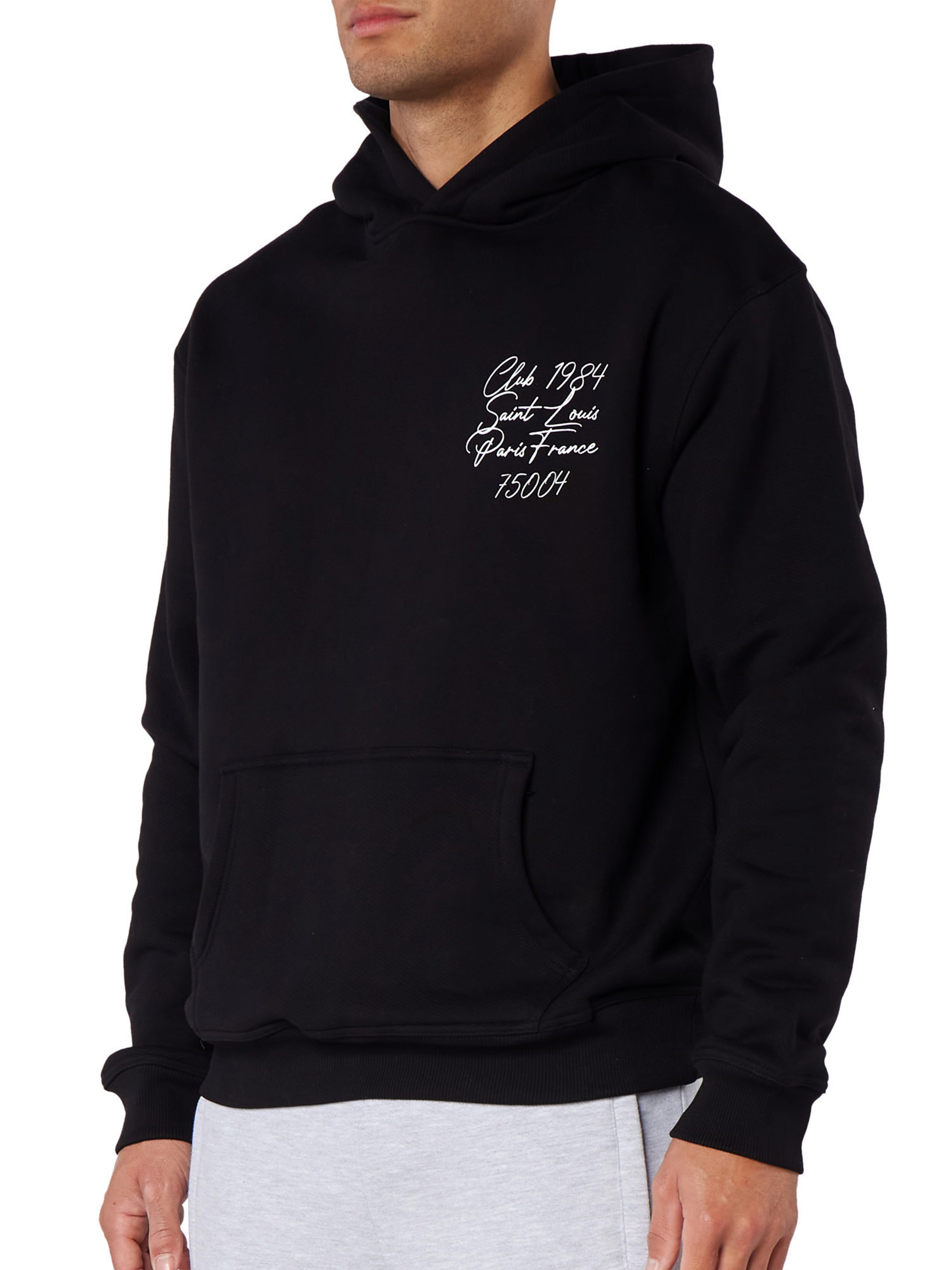 CLUB 1984. Patron 75004 Hoodie - Black Hoodie