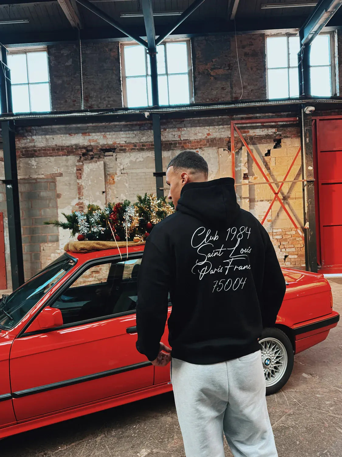 CLUB 1984. Patron 75004 Hoodie - Black Hoodie