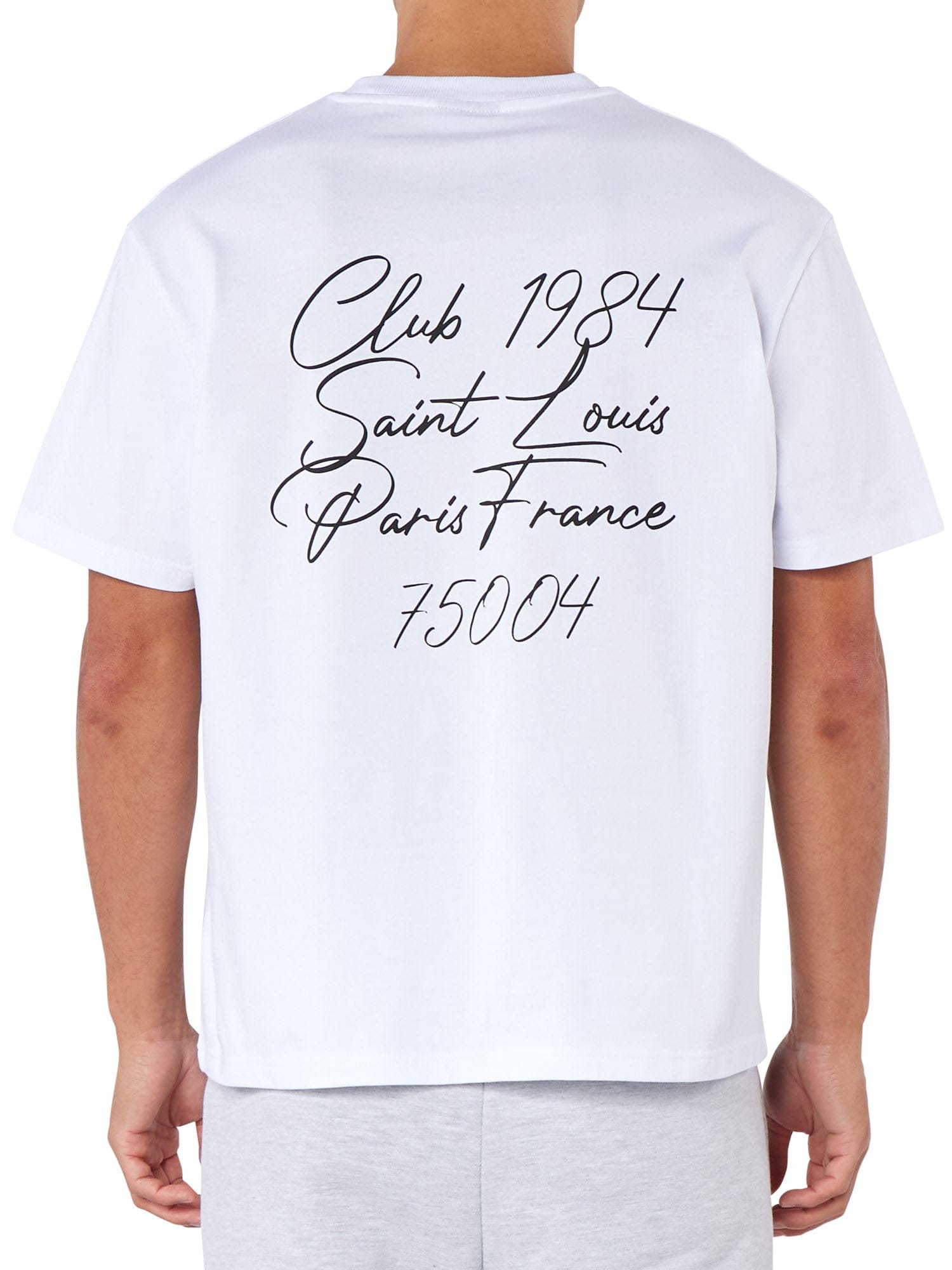 CLUB 1984. Patron 75004 T-shirt - White T-Shirt