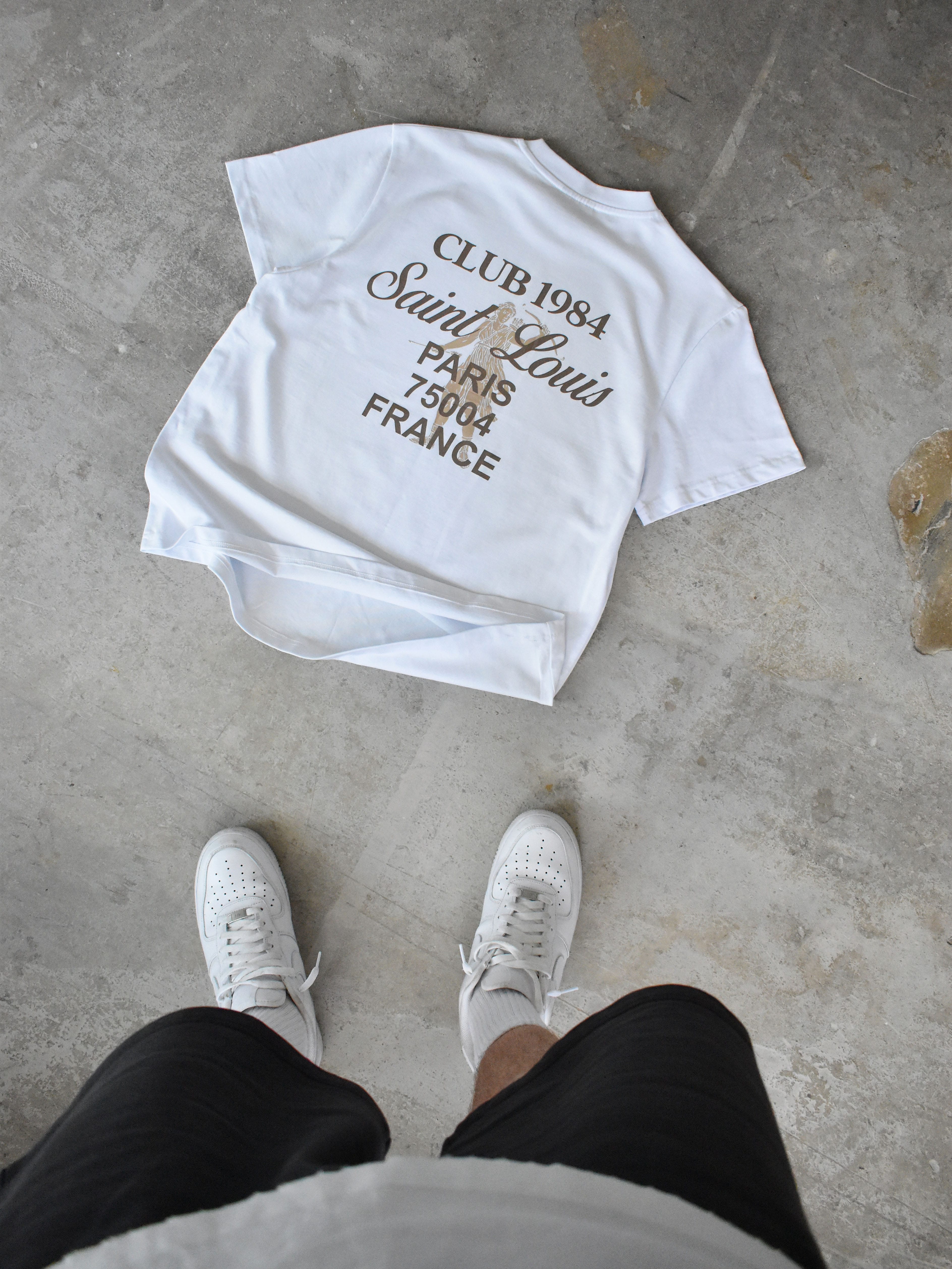 CLUB 1984. Patron 84 T-shirt - White T-Shirt