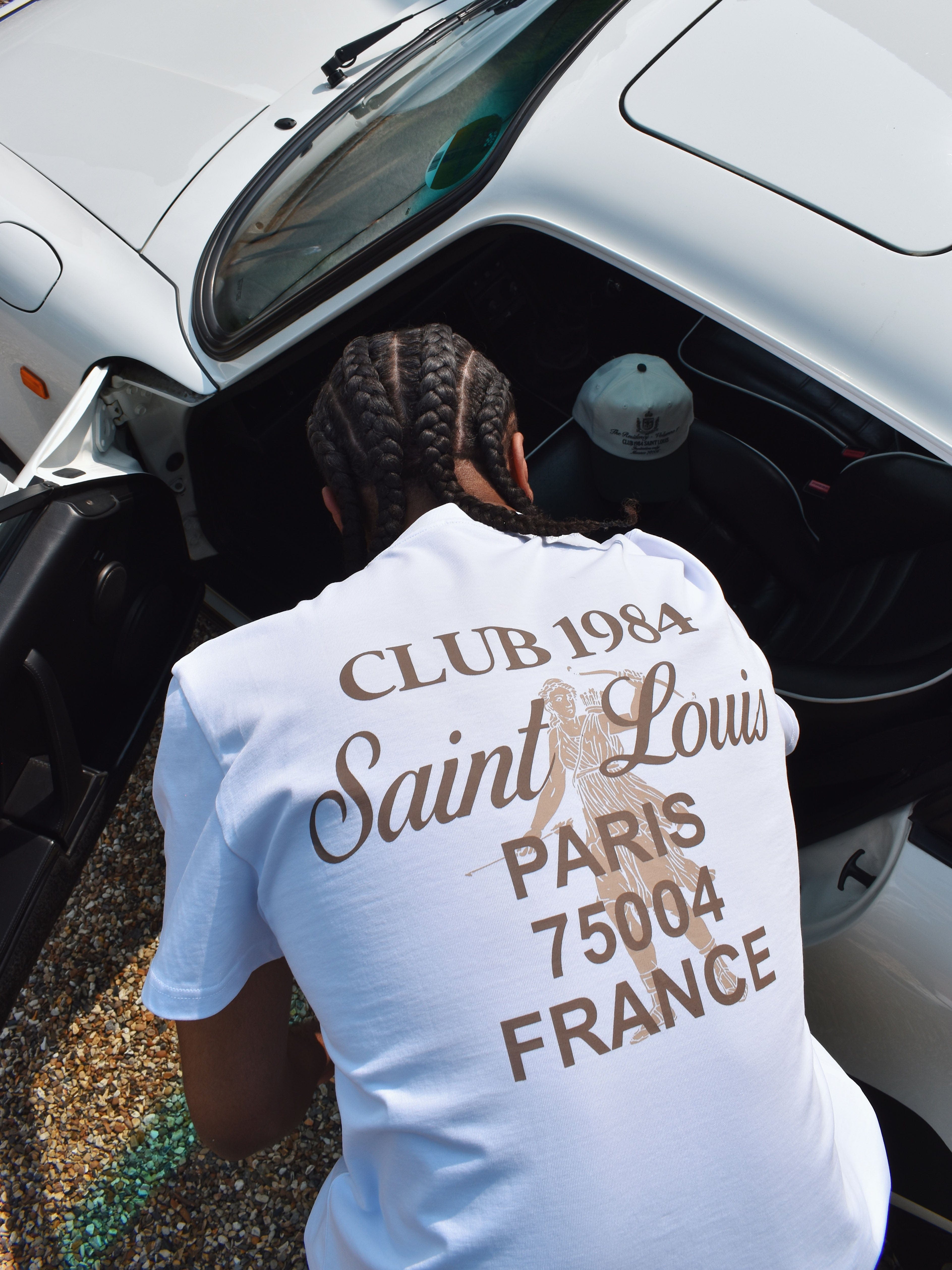 CLUB 1984. Patron 84 T-shirt - White T-Shirt