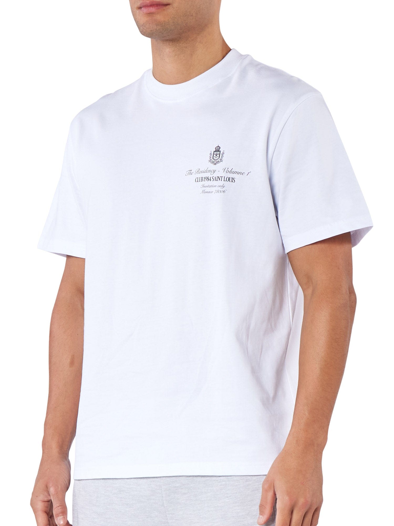 CLUB 1984. Pit Stop T-shirt - White T-Shirt