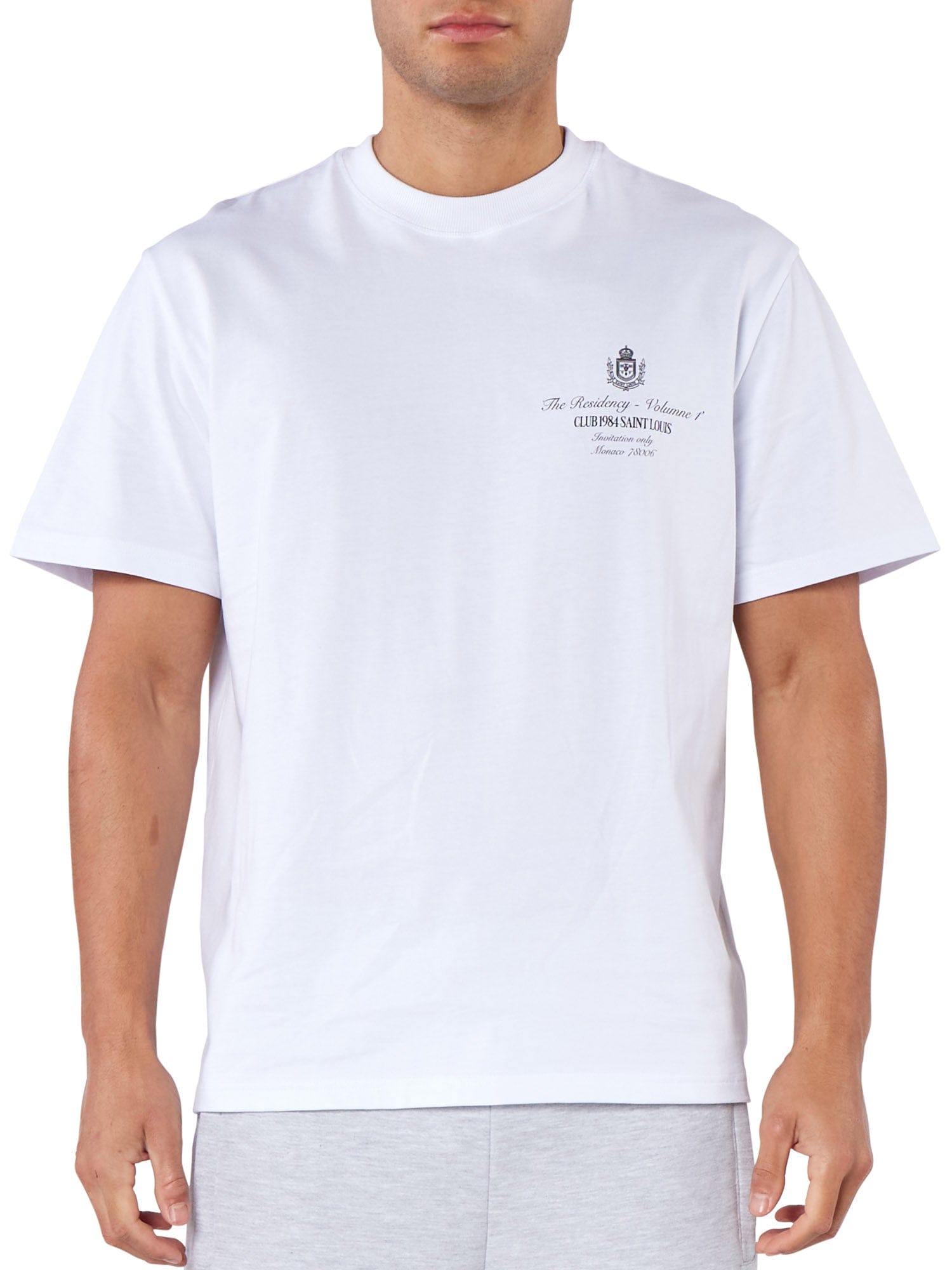 CLUB 1984. Pit Stop T-shirt - White T-Shirt