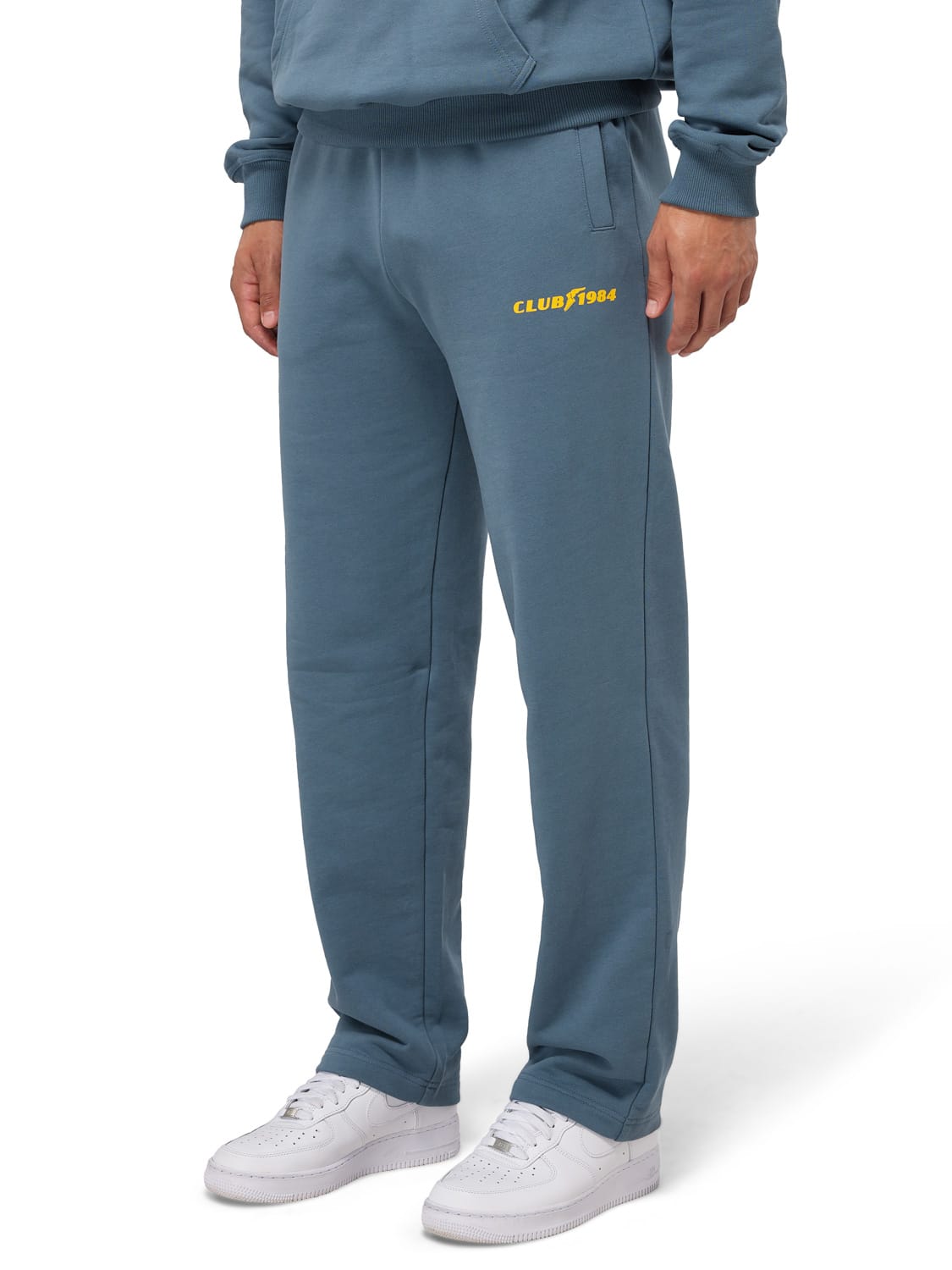 CLUB 1984. Pitstop Sweatpants - Slate Blue Sweatpants
