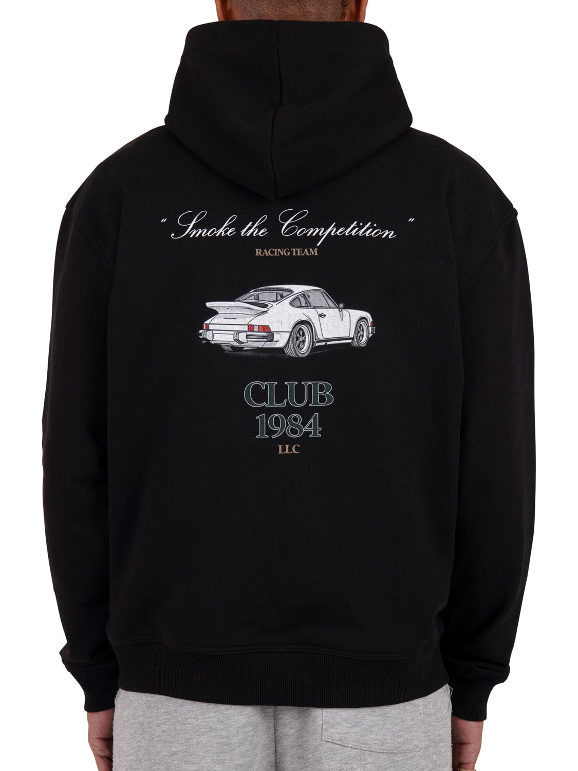 CLUB 1984. Racing Team Hoodie - Black Hoodie
