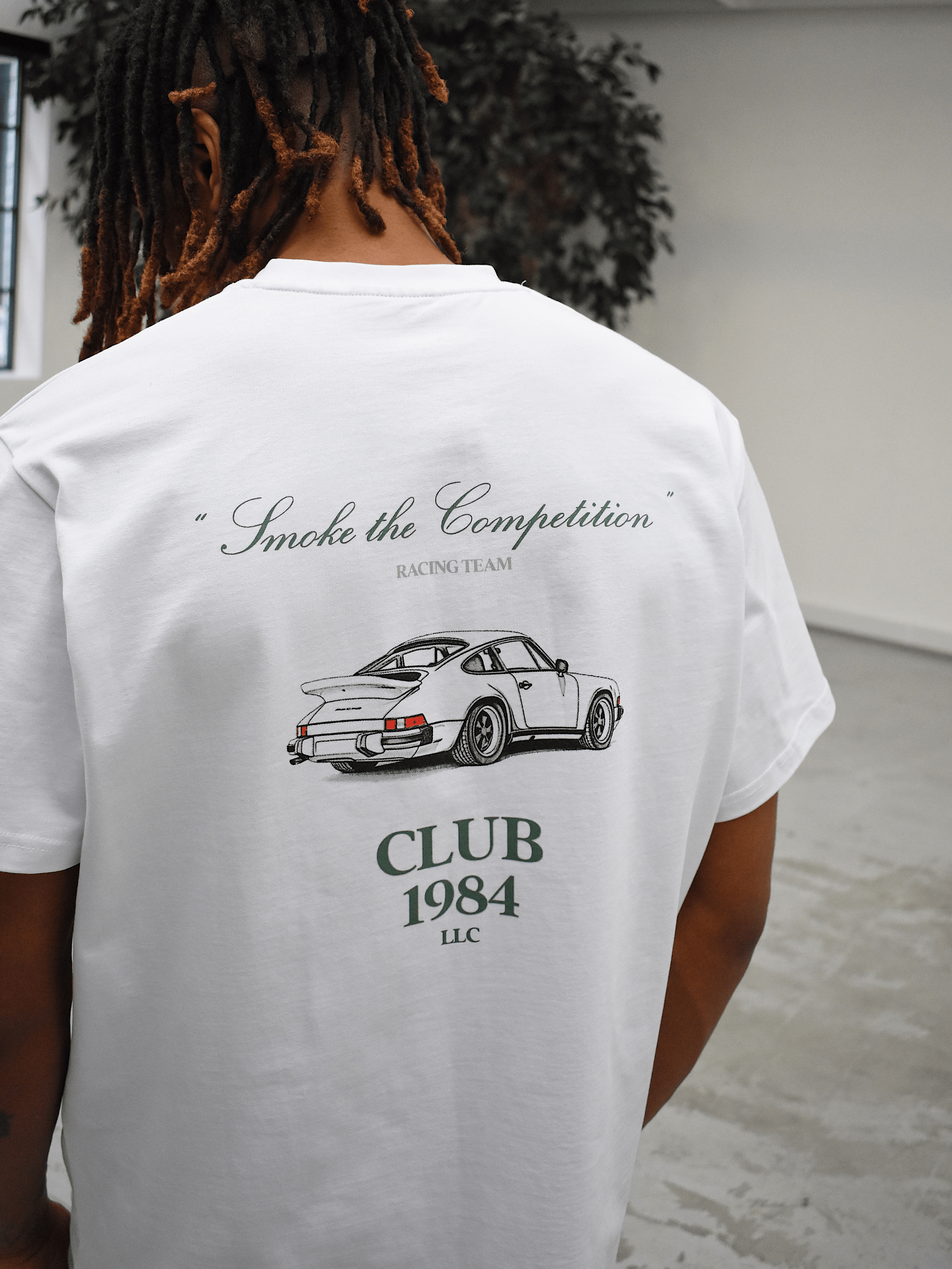 CLUB 1984. Racing Team T-shirt - White T-Shirt