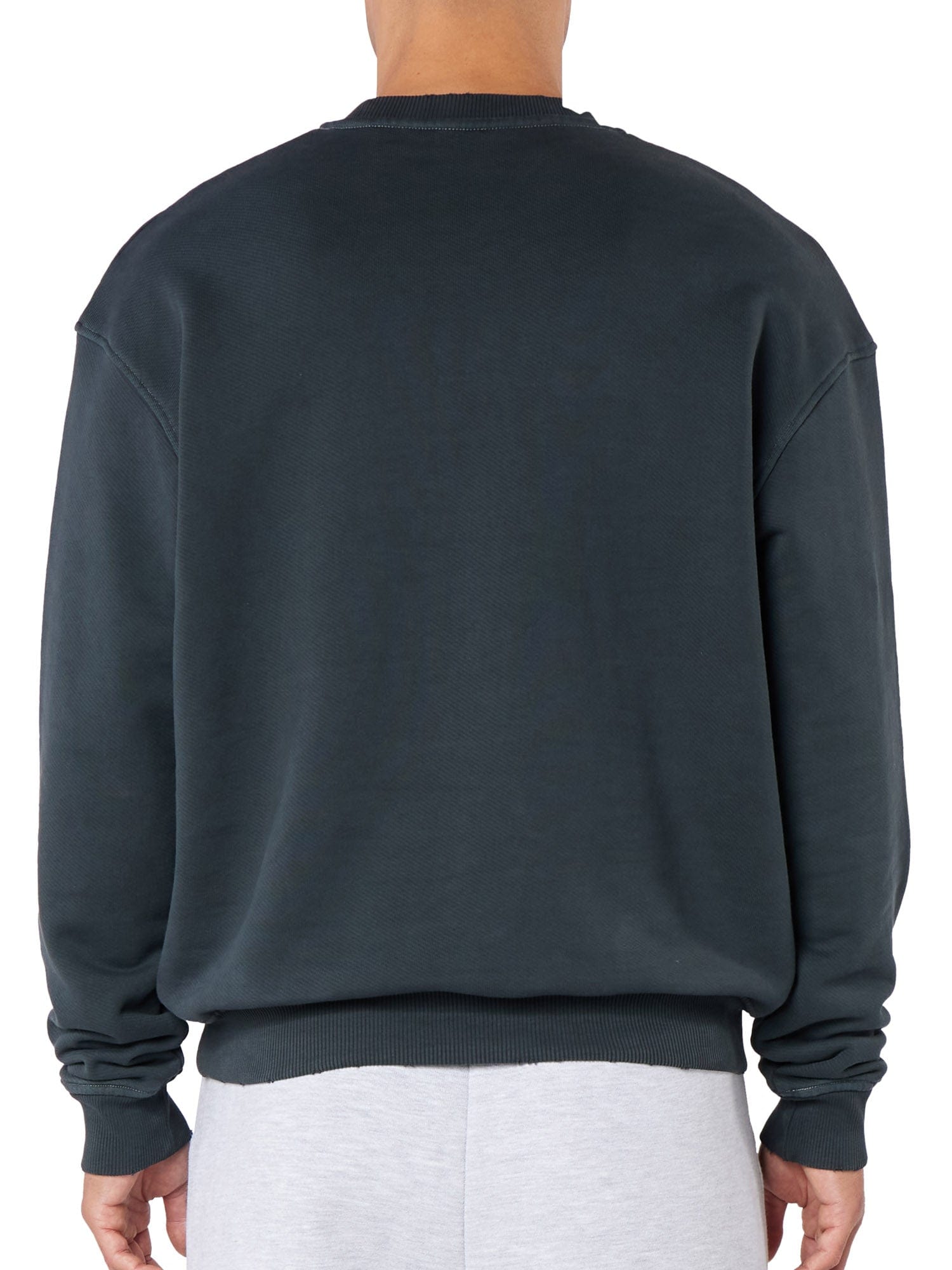 CLUB 1984. Residency Distressed Sweatshirt - Washed Grey Sweatshirt