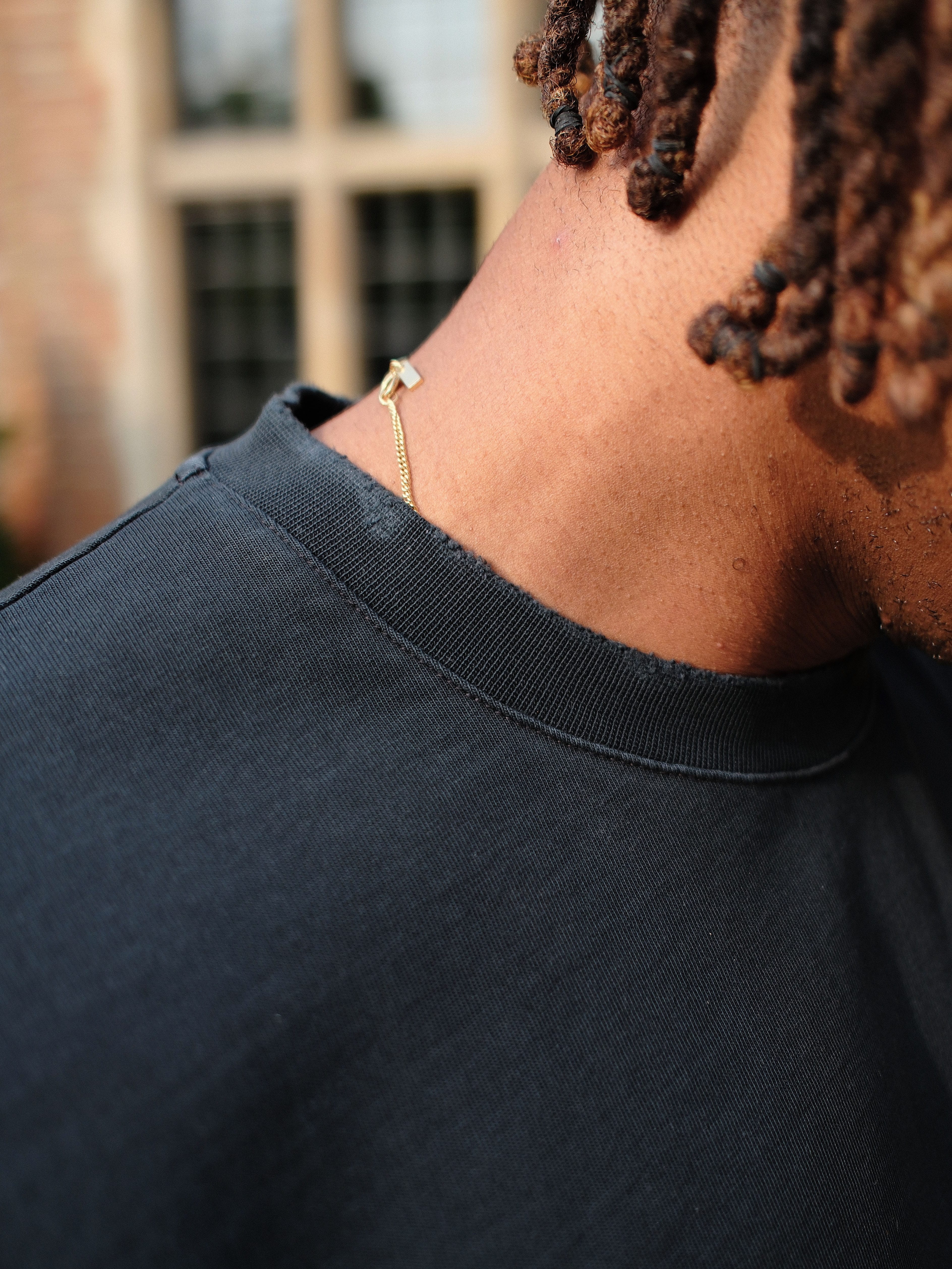 CLUB 1984. Residency Distressed T-Shirt - Vintage Black T-Shirt