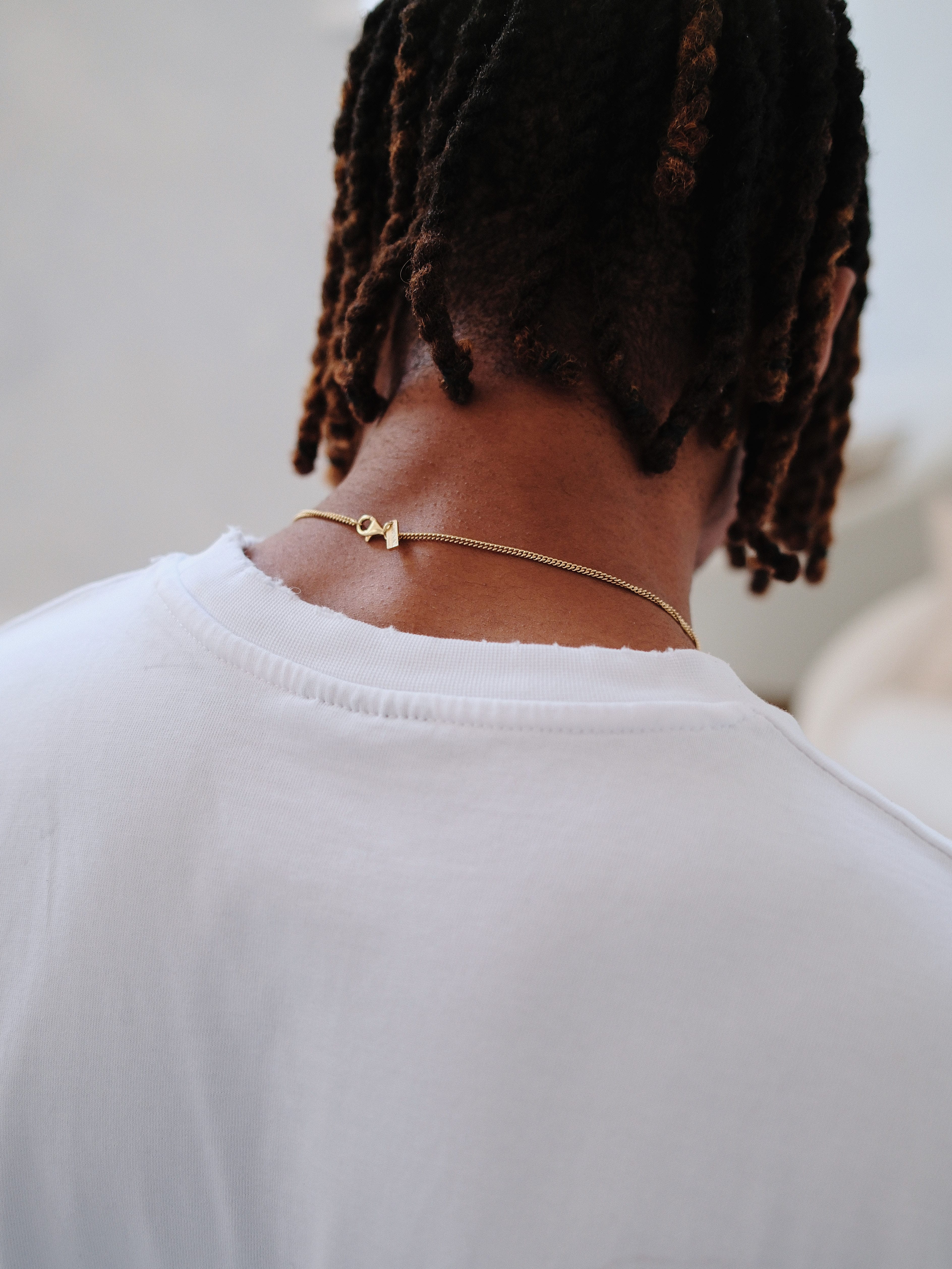 CLUB 1984. Residency Distressed T-Shirt - Vintage White T-Shirt