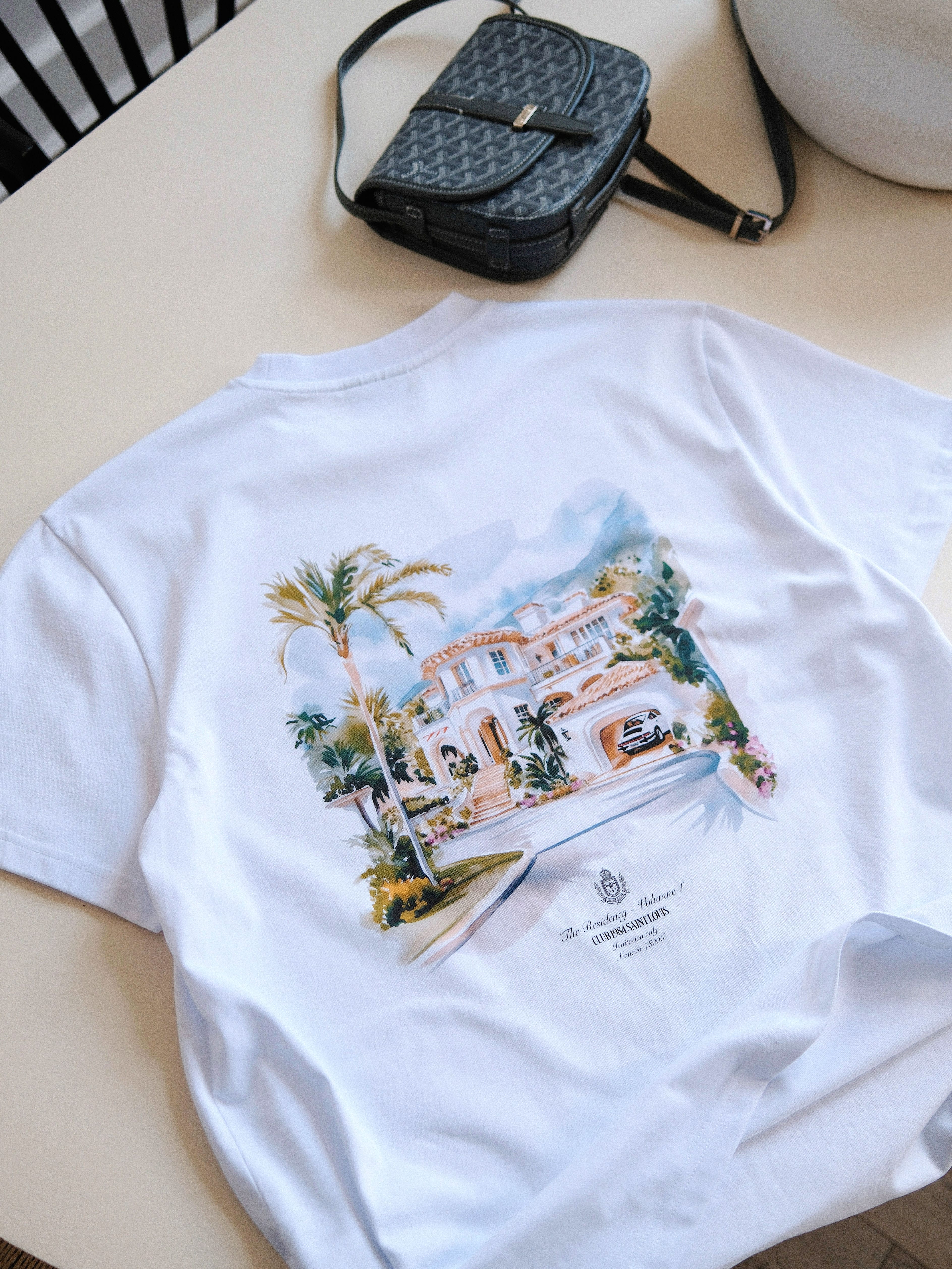 CLUB 1984. Residency T-Shirt - White T-Shirt