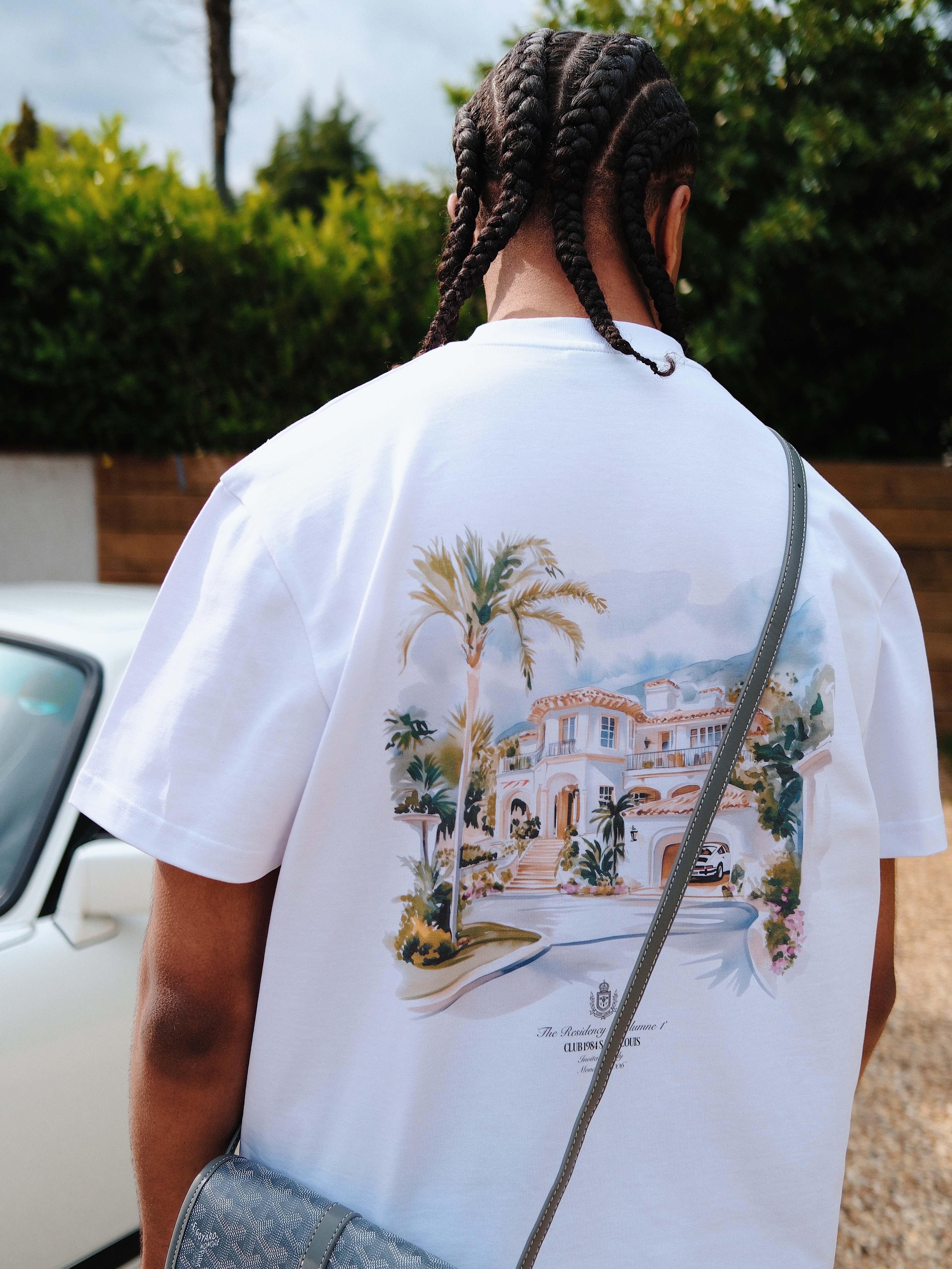 CLUB 1984. Residency T-Shirt - White T-Shirt