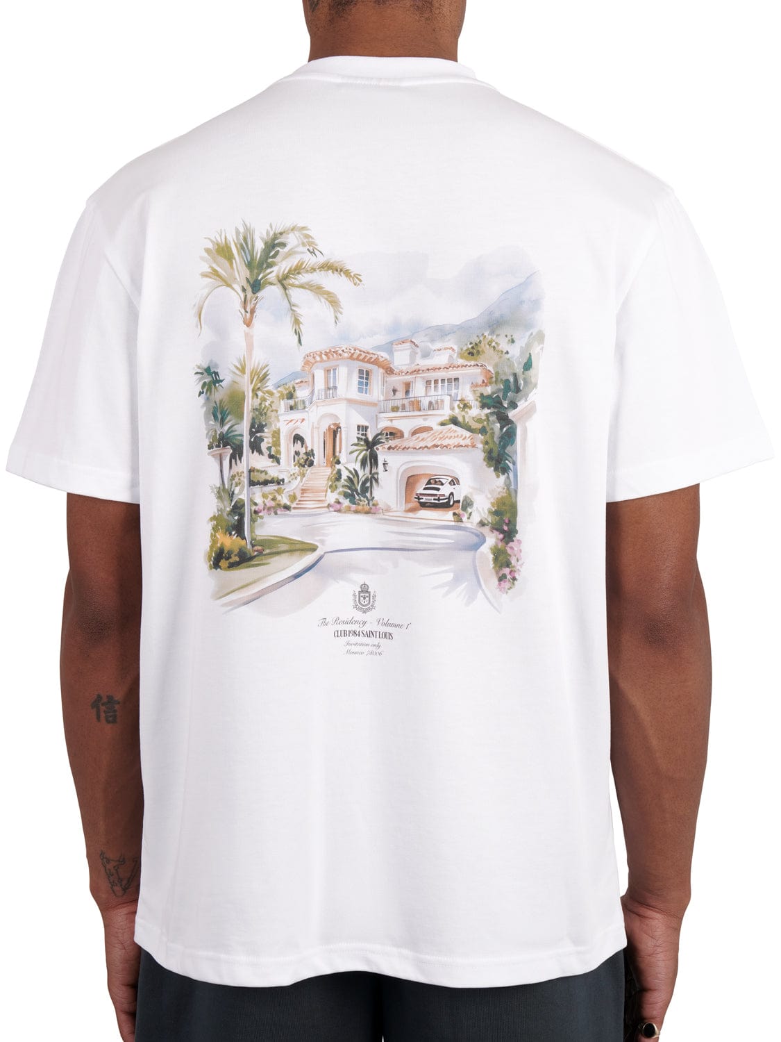 CLUB 1984. Residency T-Shirt - White T-Shirt