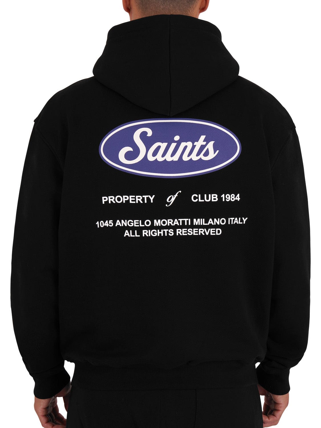CLUB 1984. Saints Property Hoodie - Black Hoodie