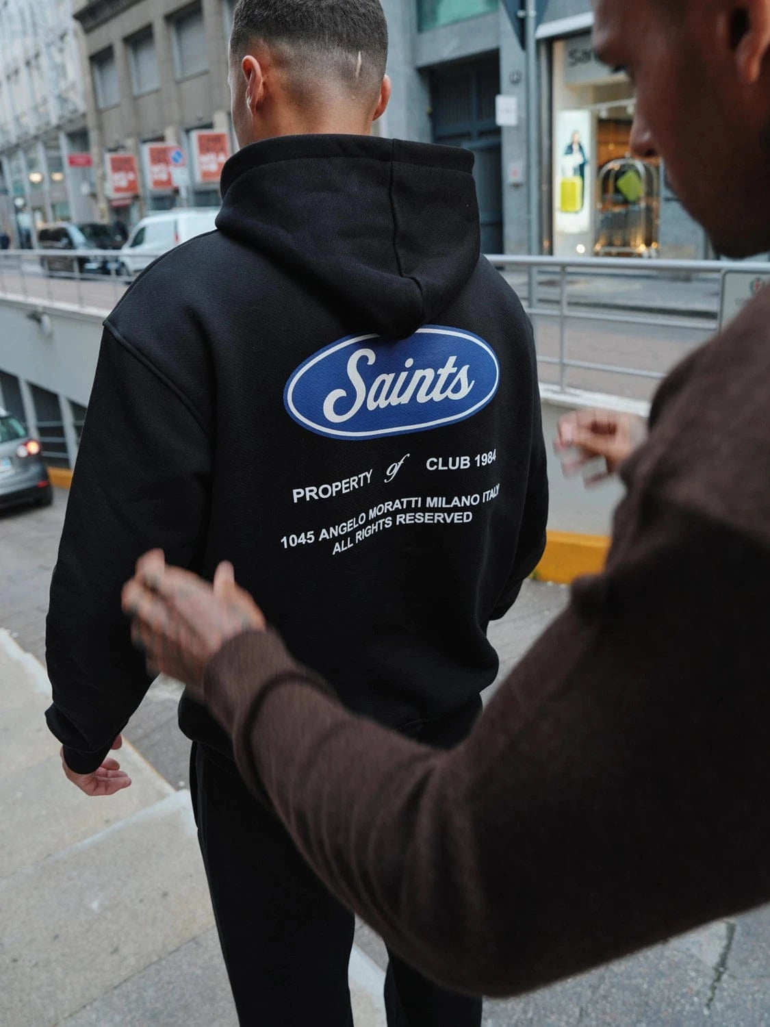 CLUB 1984. Saints Property Hoodie - Black Hoodie