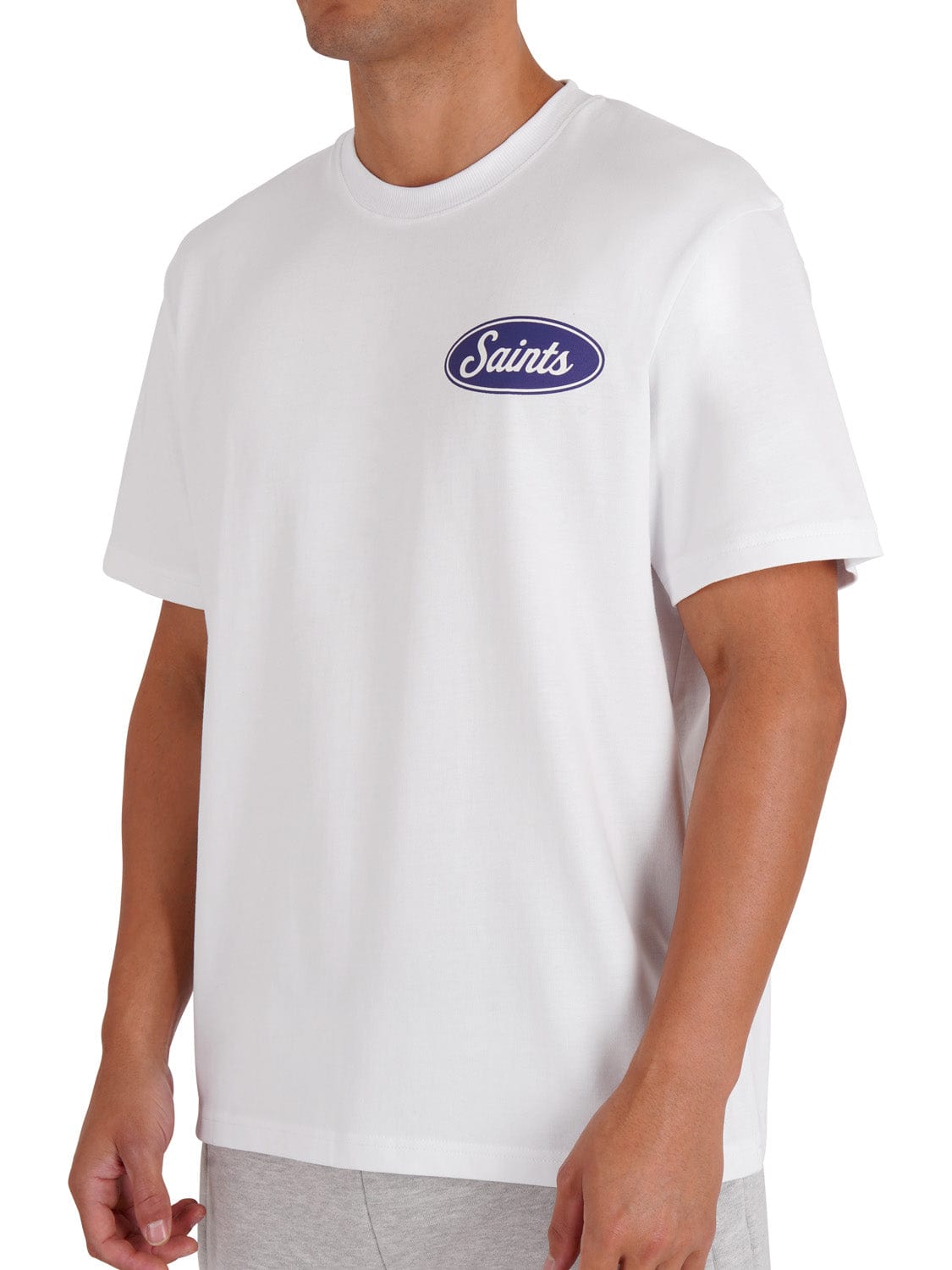 CLUB 1984. Saints Property T-shirt - White T-Shirt