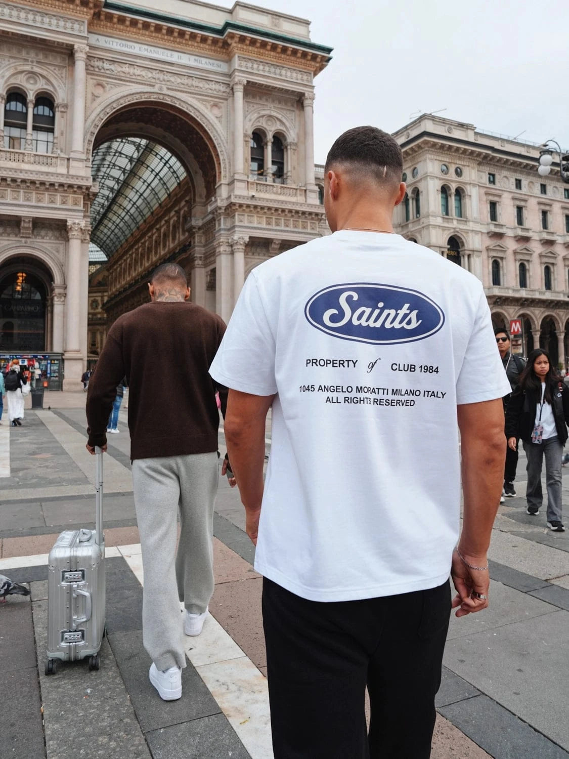 CLUB 1984. Saints Property T-shirt - White T-Shirt