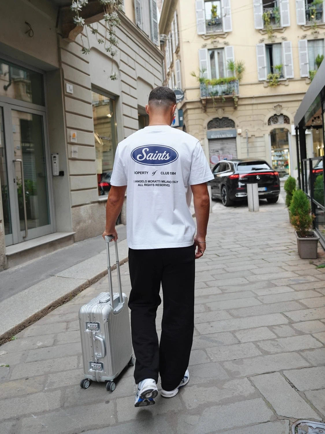 CLUB 1984. Saints Property T-shirt - White T-Shirt