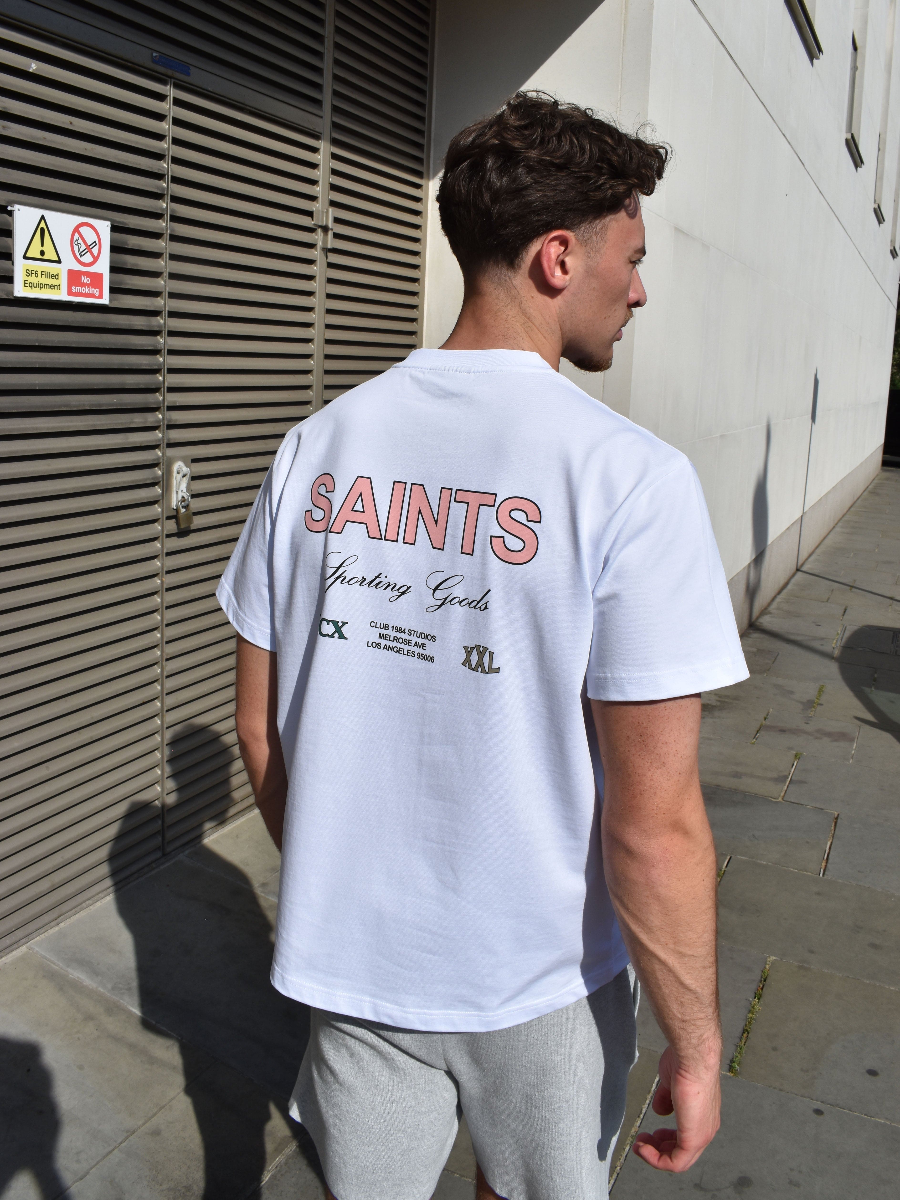 CLUB 1984. Saints T-shirt - White T-Shirt