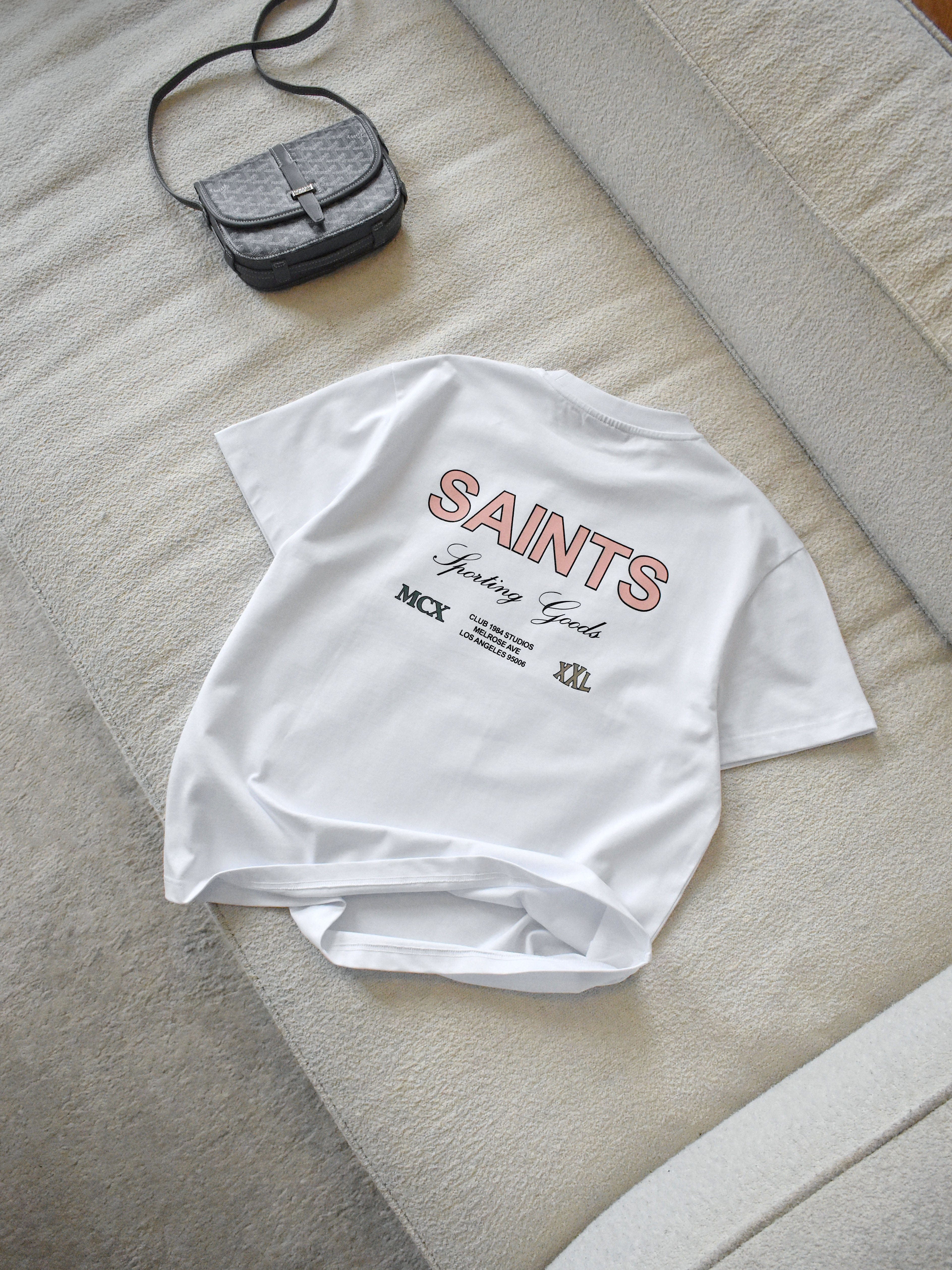 CLUB 1984. Saints T-shirt - White T-Shirt