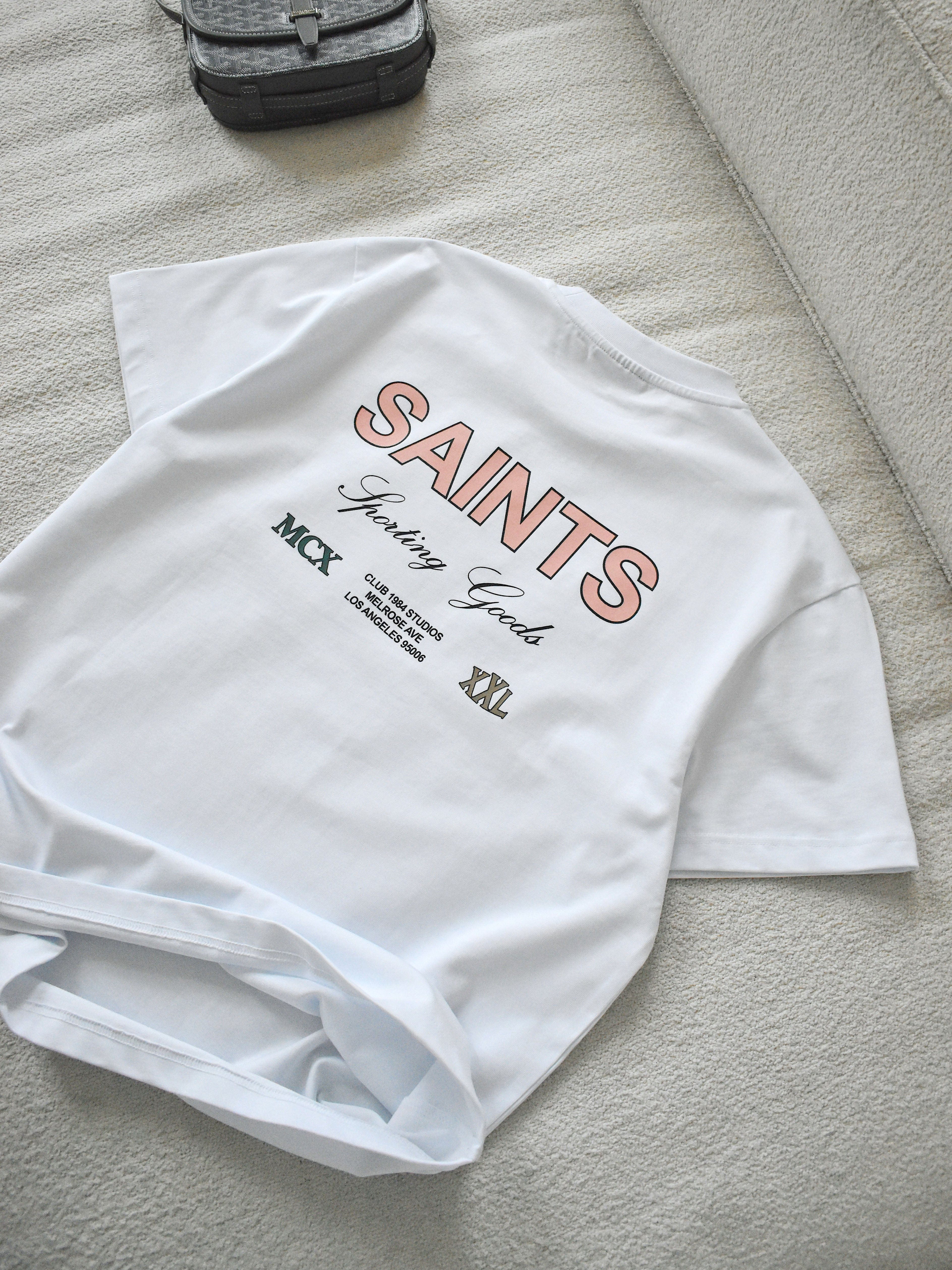 CLUB 1984. Saints T-shirt - White T-Shirt