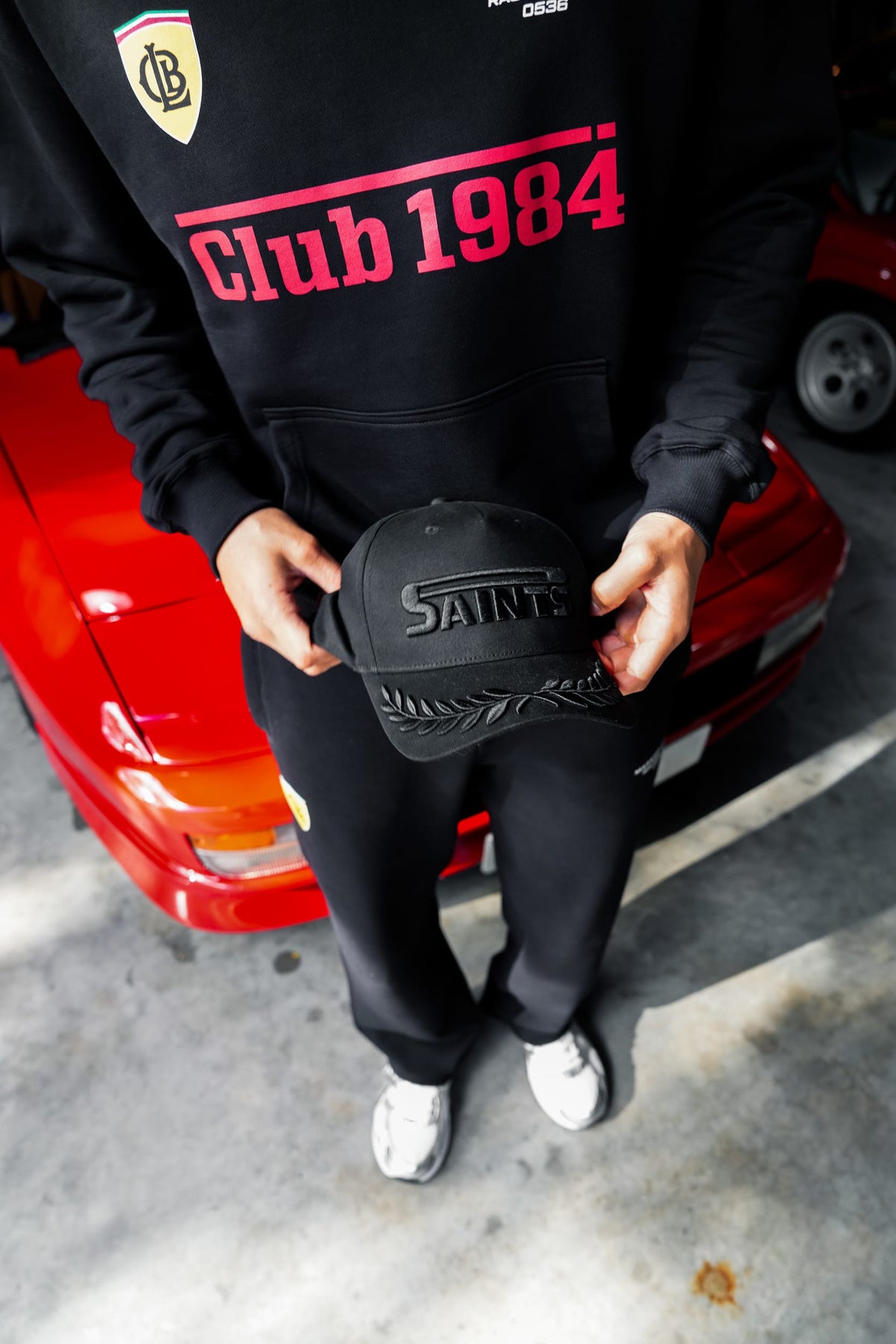 CLUB 1984. San Lorenzo Cap - Black Accessories 1984-2026-360-10