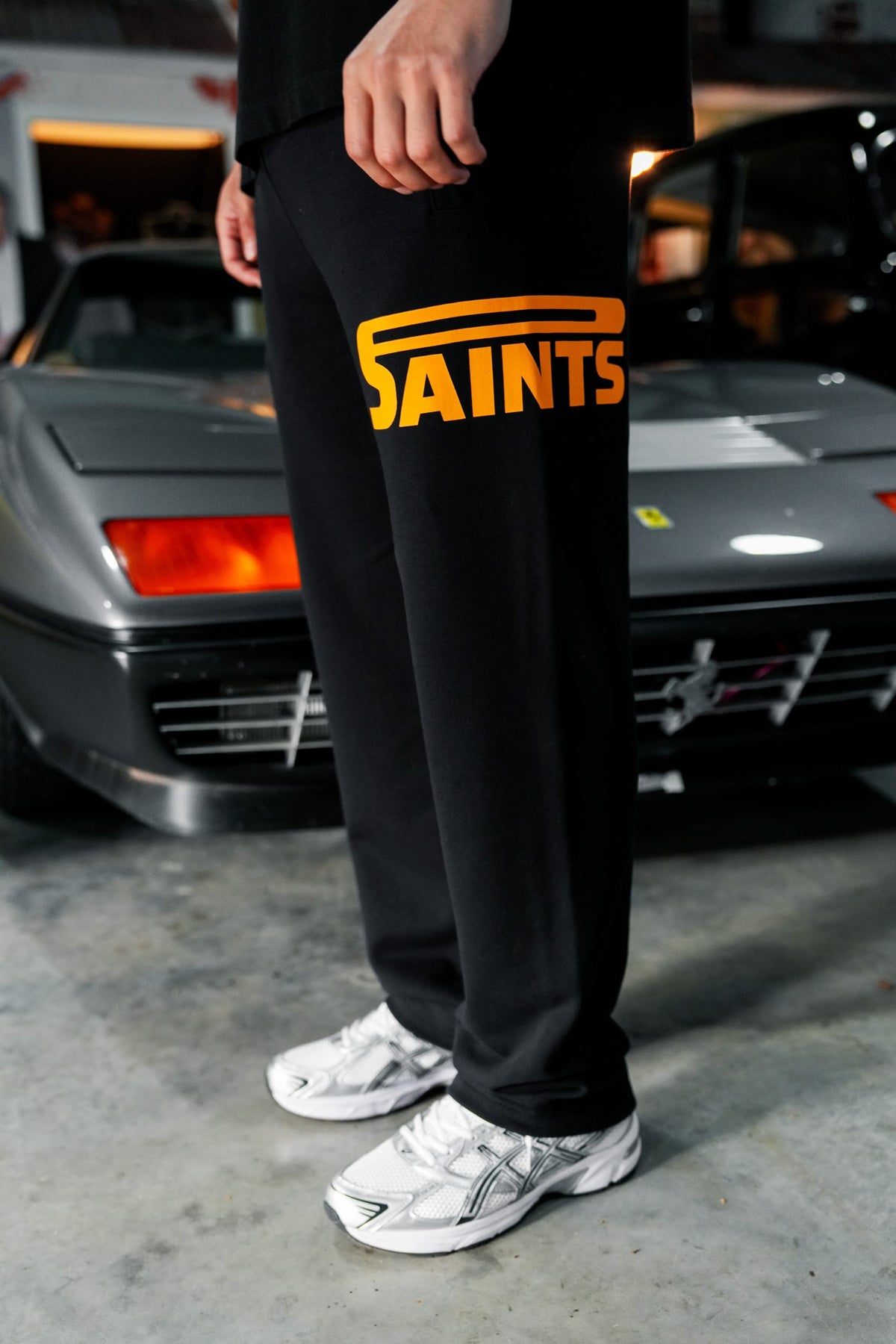 CLUB 1984. San Lorenzo Sweatpants - Black Sweatpants
