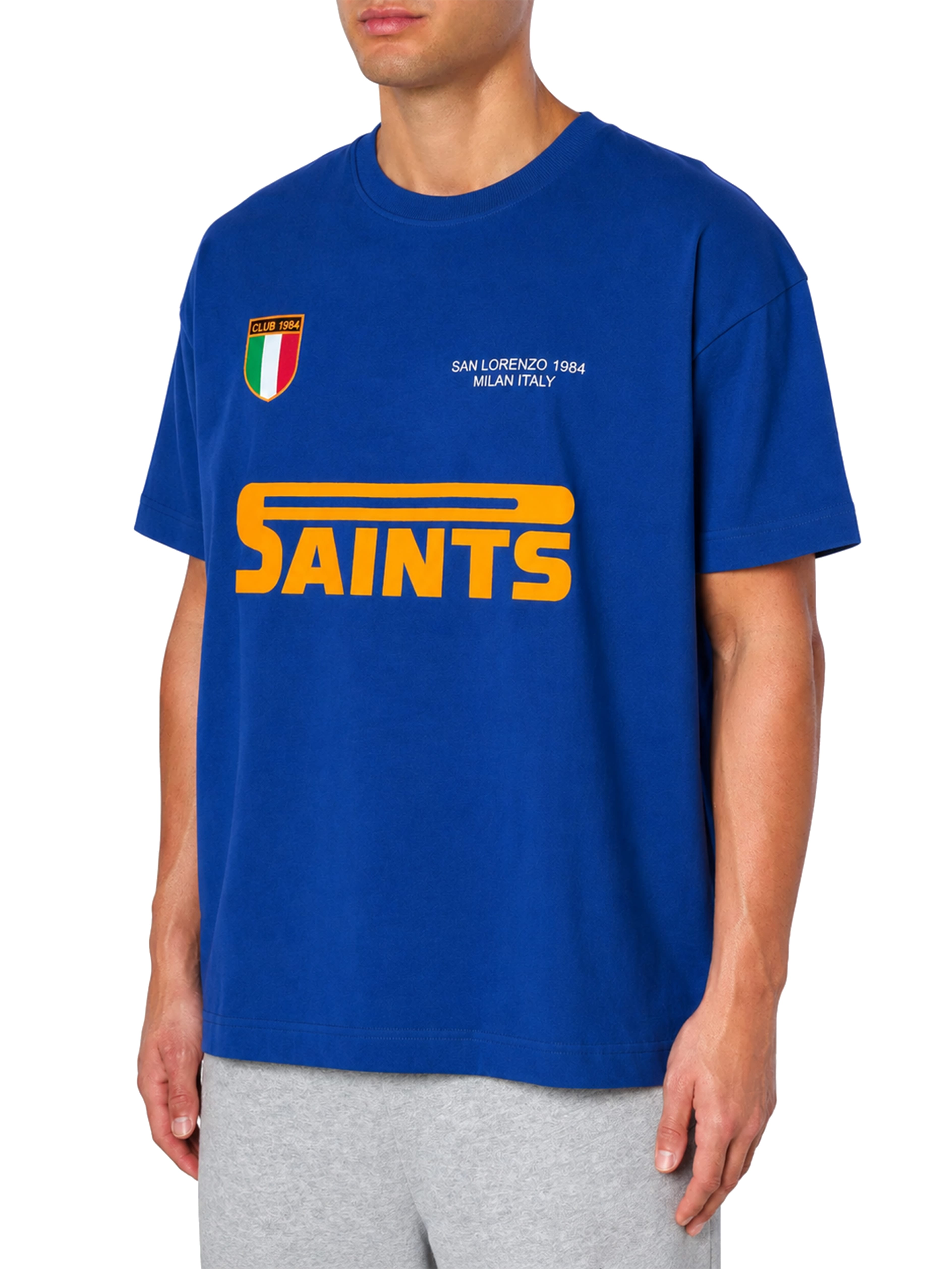 CLUB 1984. San Lorenzo T-shirt - Navy T-Shirt