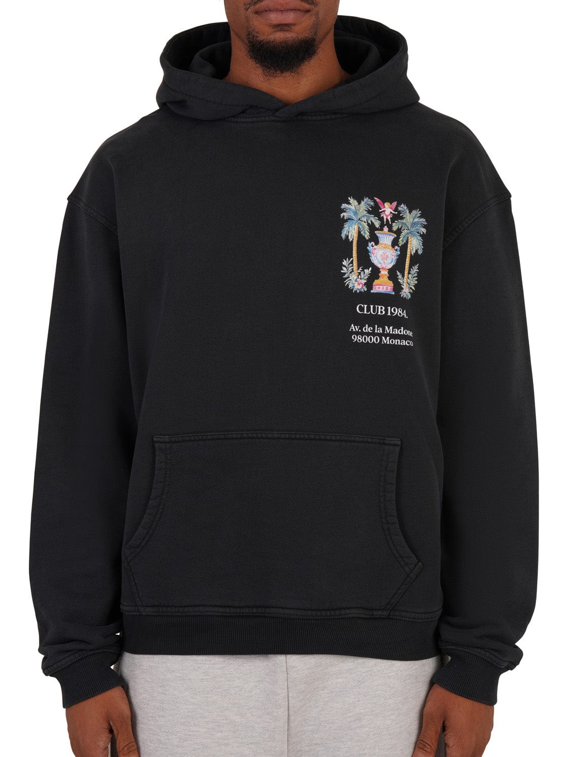 CLUB 1984. Serene Hoodie - Black Hoodie