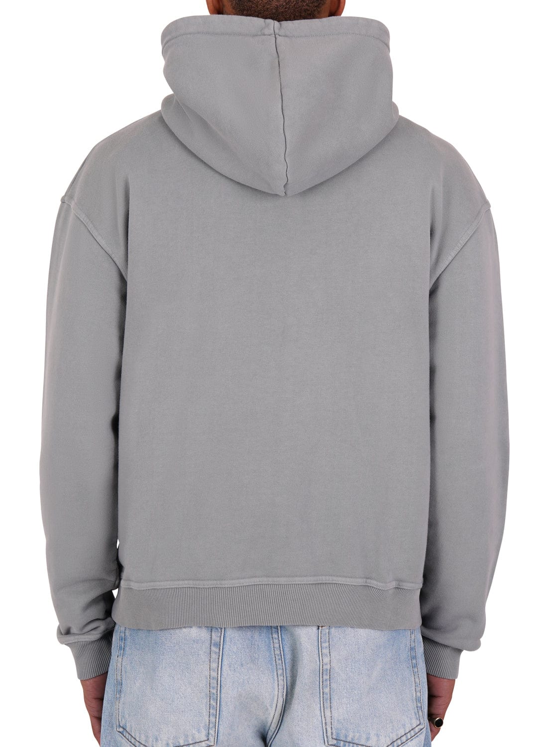 CLUB 1984. Signature Hoodie - Washed Light Grey Hoodie