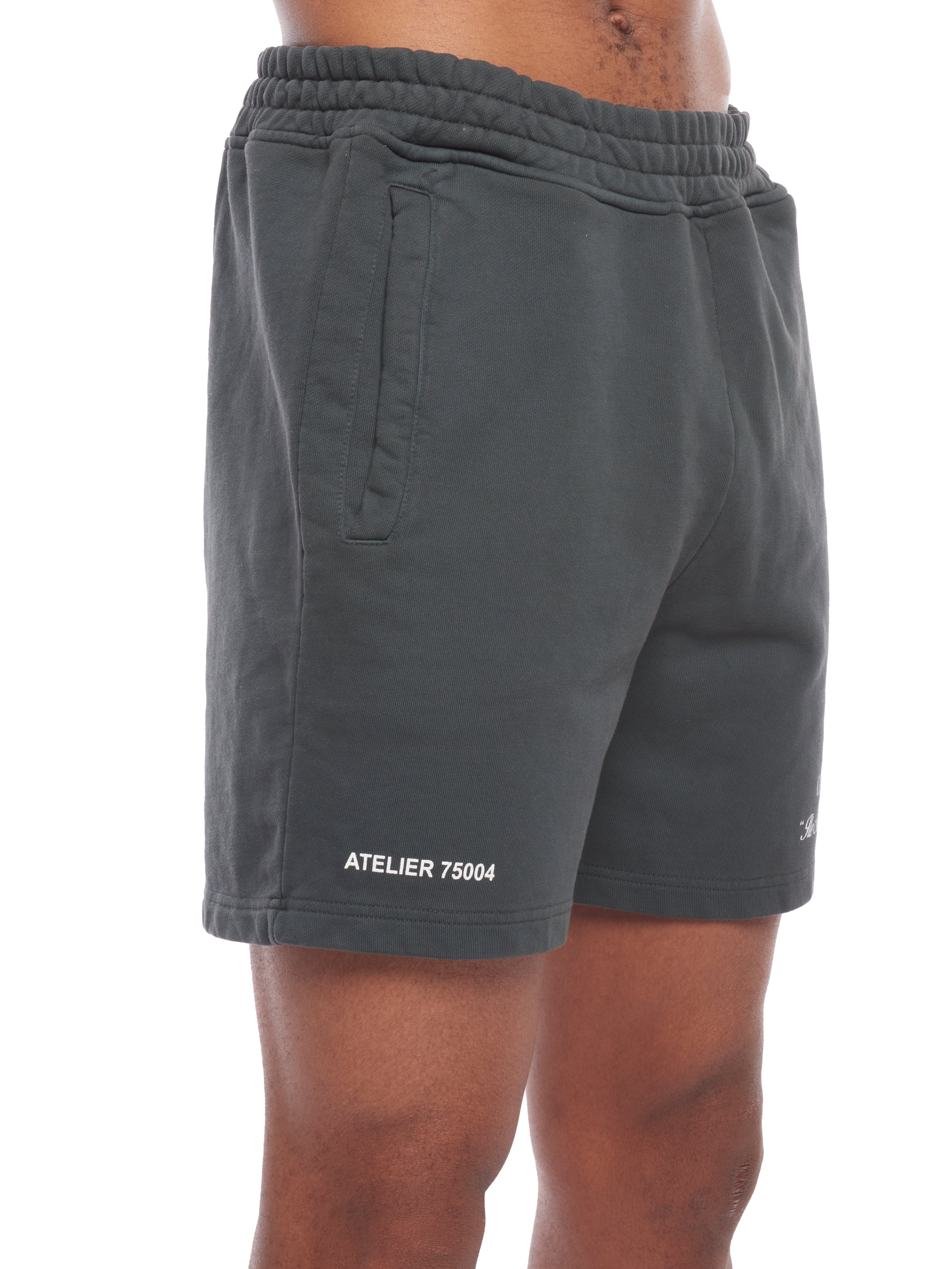 CLUB 1984. Signature Shorts - Washed Grey shorts