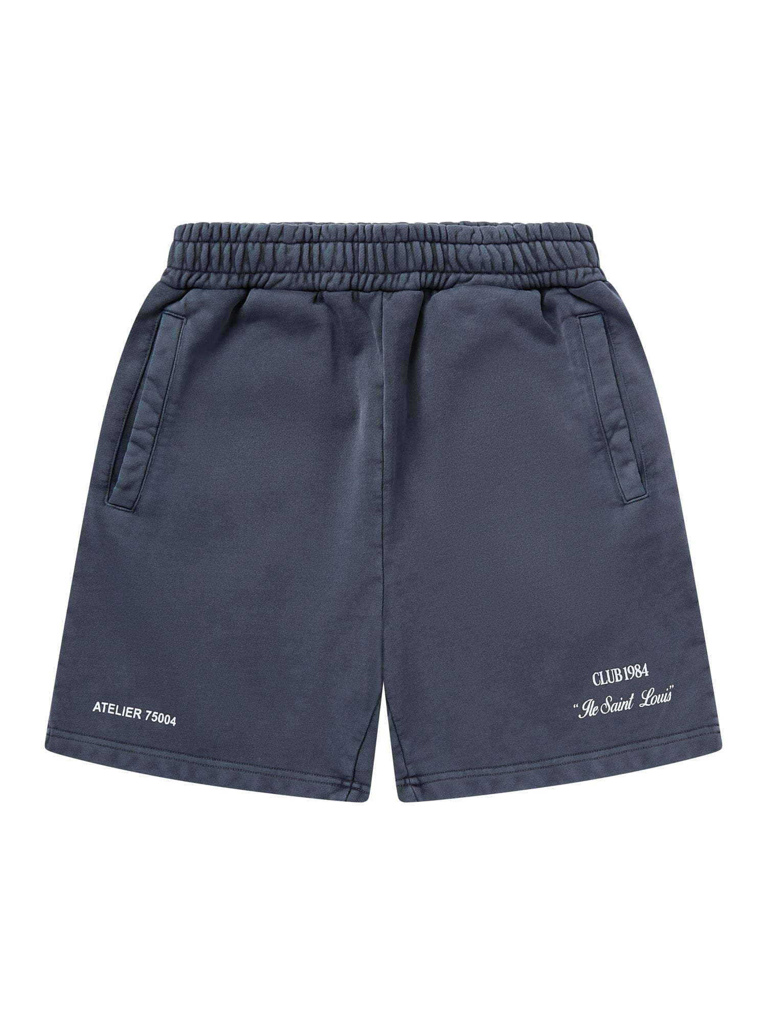 CLUB 1984. Signature Shorts - Washed Grey shorts