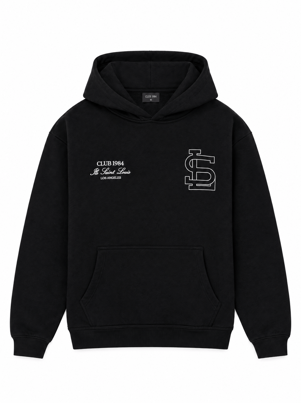 CLUB 1984. SL Athletics Hoodie - Black Hoodie