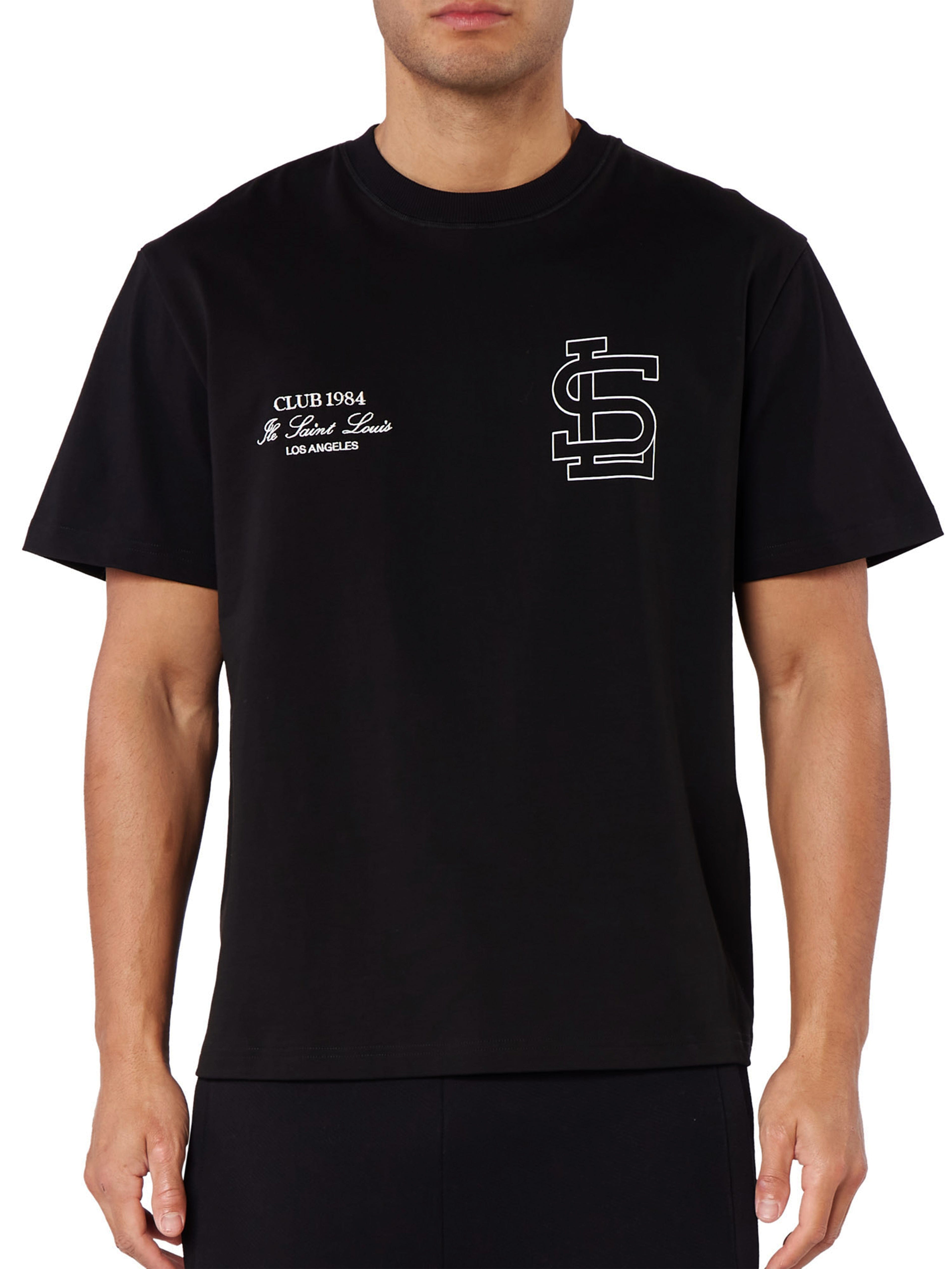 CLUB 1984. SL Athletics T-shirt - Black T-Shirt
