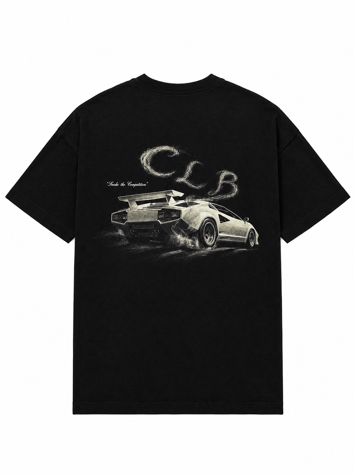 CLUB 1984. Smoked Out T-shirt - Black T-Shirt