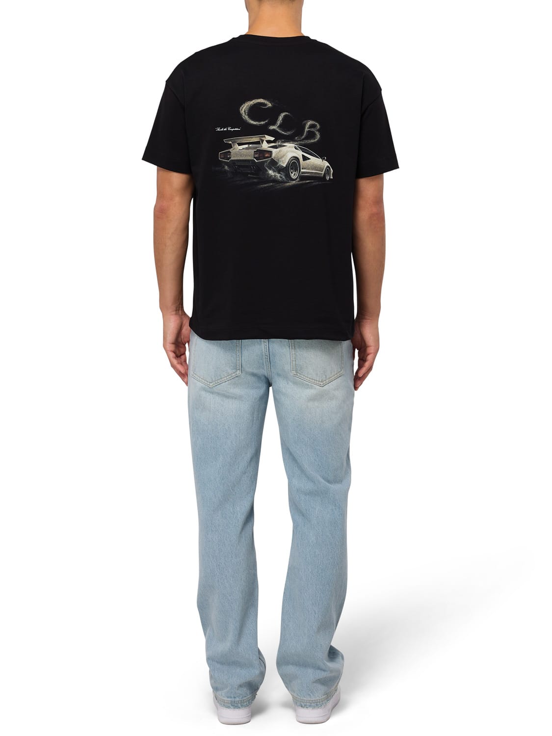 CLUB 1984. Smoked Out T-shirt - Black T-Shirt