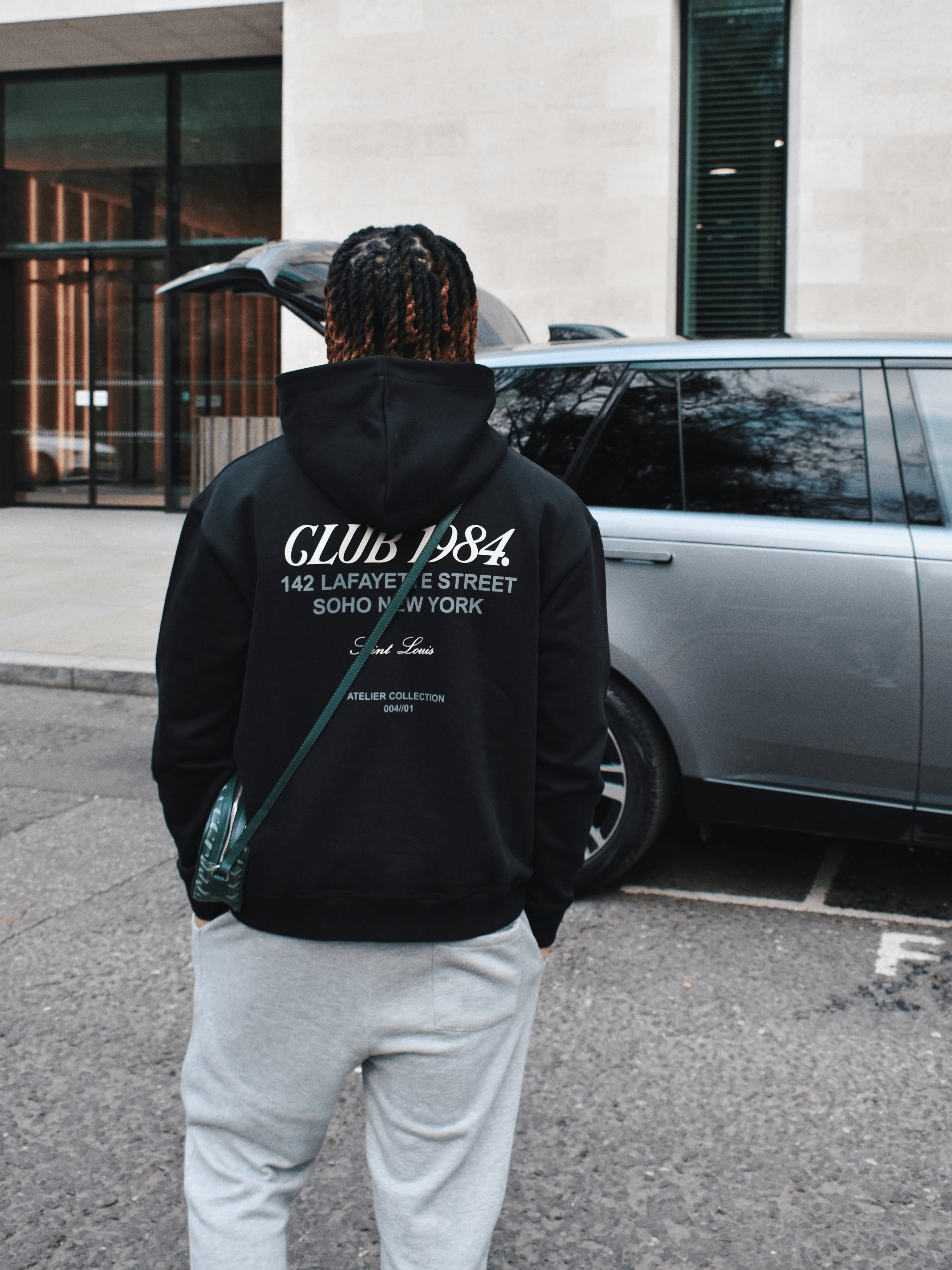 CLUB 1984. Soho Hoodie - Black Hoodie