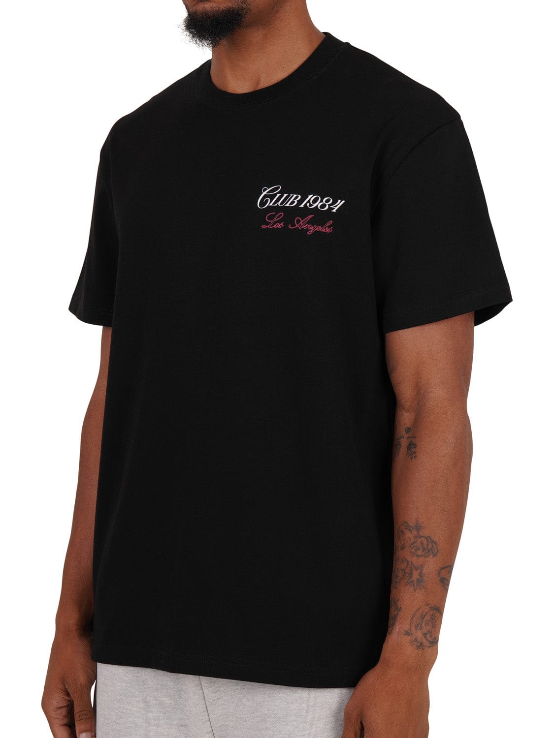 CLUB 1984. The Hills T-shirt - Black T-Shirt