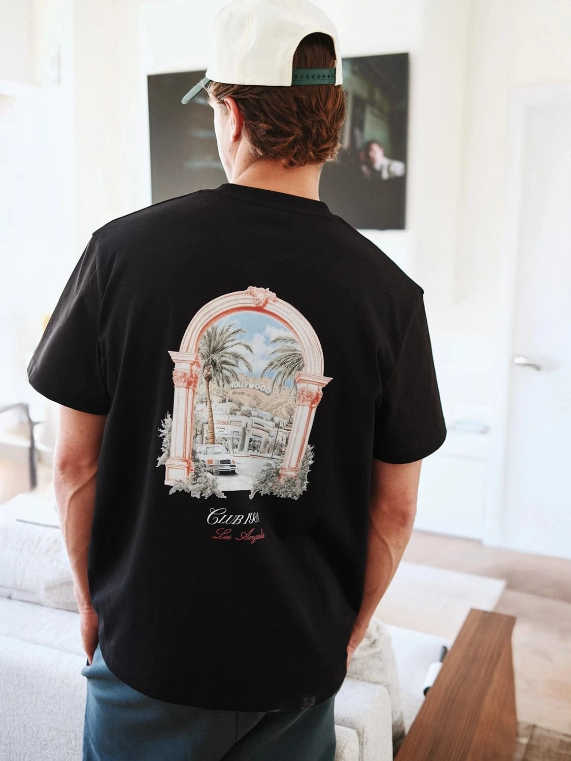 CLUB 1984. The Hills T-shirt - Black T-Shirt