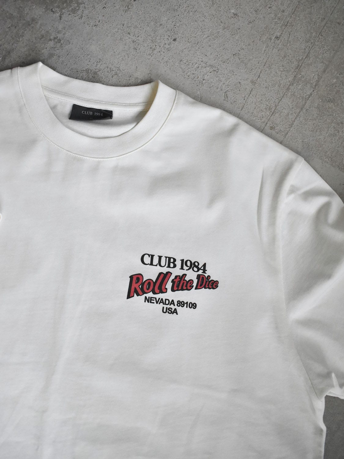 CLUB 1984. The Player T-shirt - Off White T-Shirt