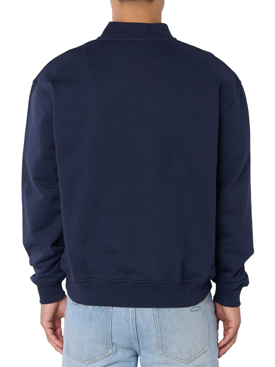 CLUB 1984. Williamsburg 1/4 Zip - Navy 1/4 zip