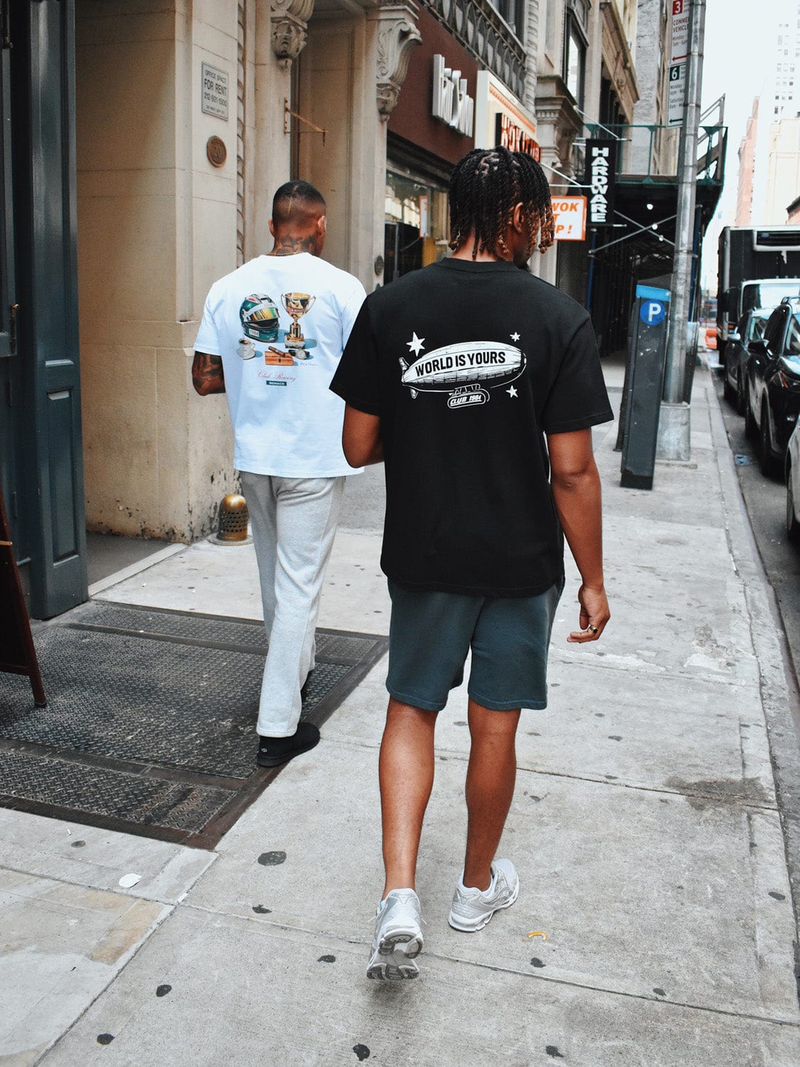 CLUB 1984. World is Yours T-shirt - Black T-Shirt