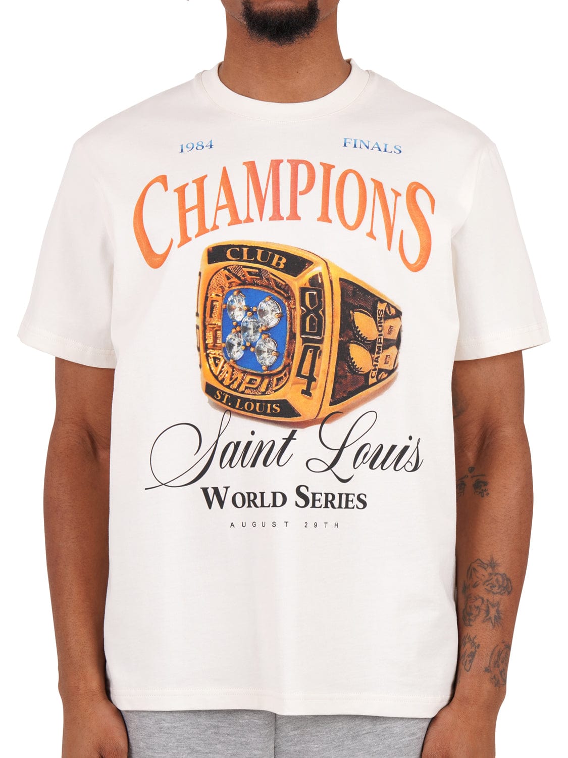 CLUB 1984. World Series Champions T-shirt - Off White T-Shirt