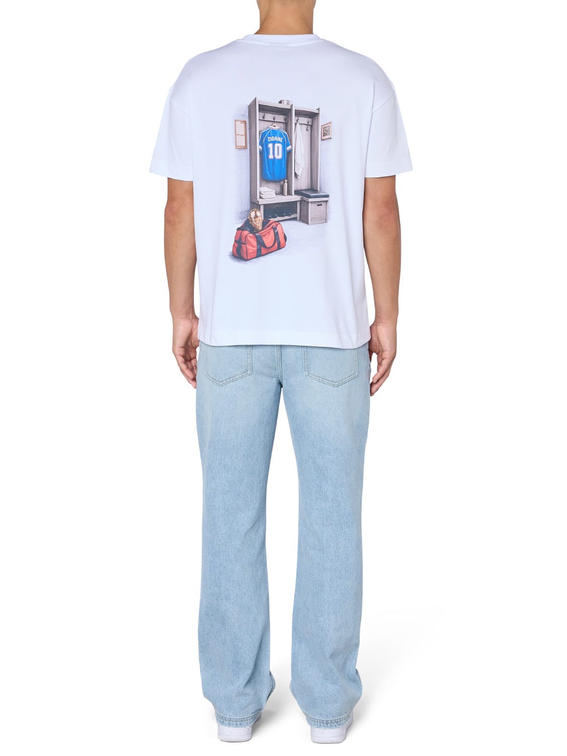 CLUB 1984. Zidane T-shirt - White T-Shirt