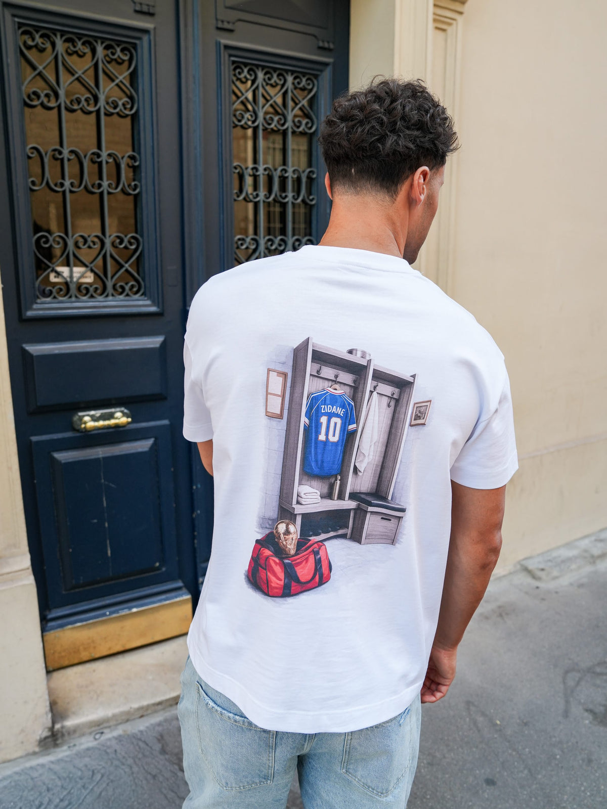CLUB 1984. Zidane T-shirt - White T-Shirt