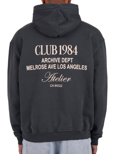 LA Dept Hoodie - Washed Grey – CLUB 1984
