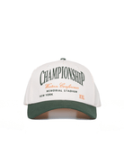 CLUB 1984. 1984 Championship Cap - Off White/Green Accessories 1984-2023-0027-10