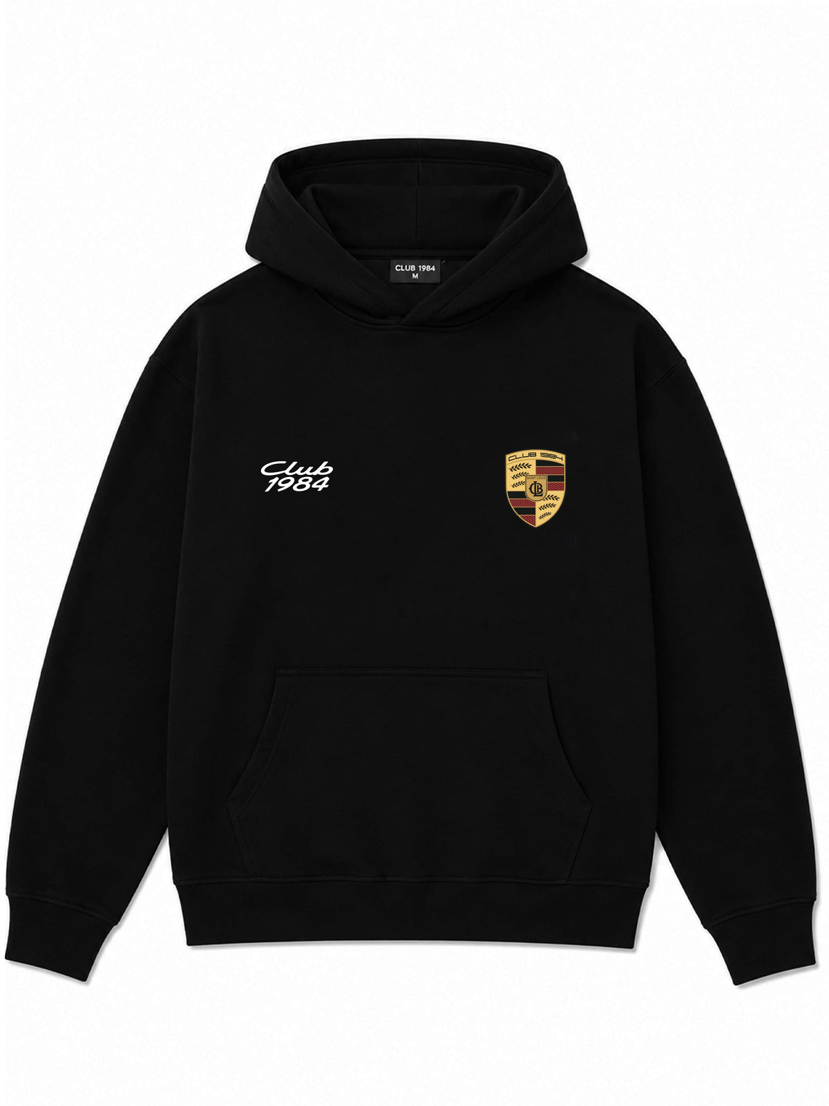 CLUB 1984. 911 Hoodie - Black Hoodie