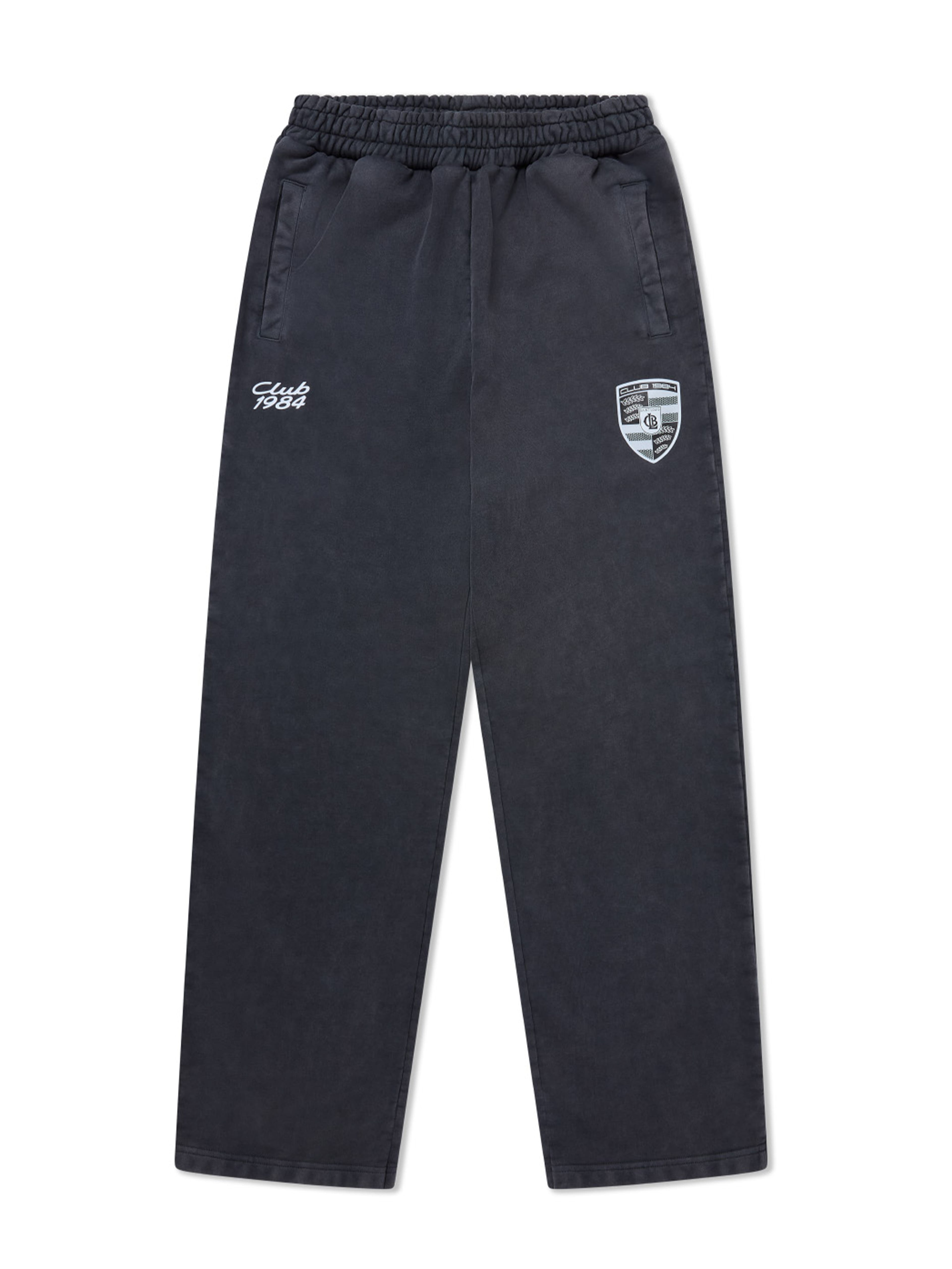 CLUB 1984. 911 Sweatpants - Washed Grey Sweatpants